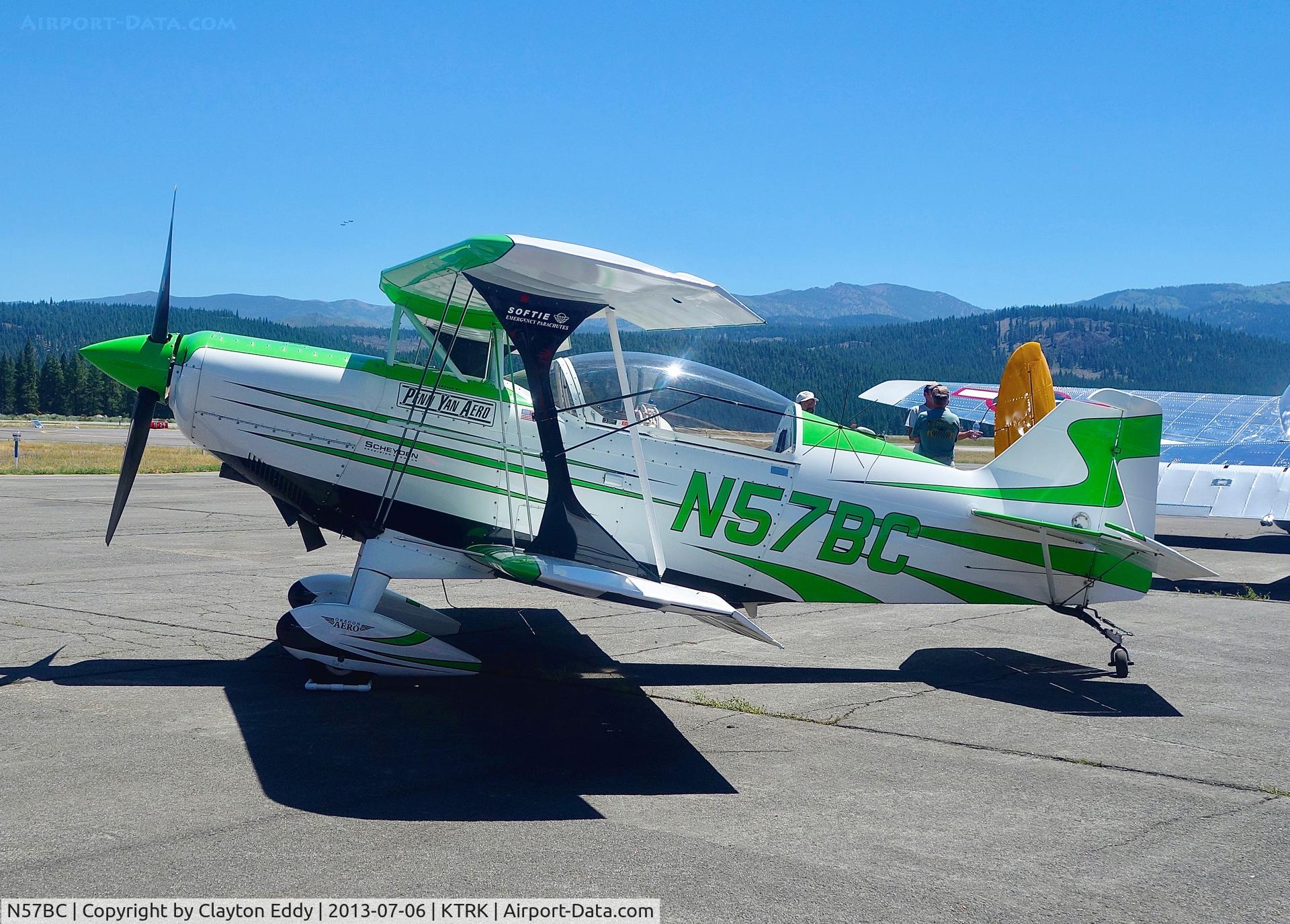 N57BC, 2001 Aviat Pitts S-2C Special C/N 6042, Truckee Airshow 203