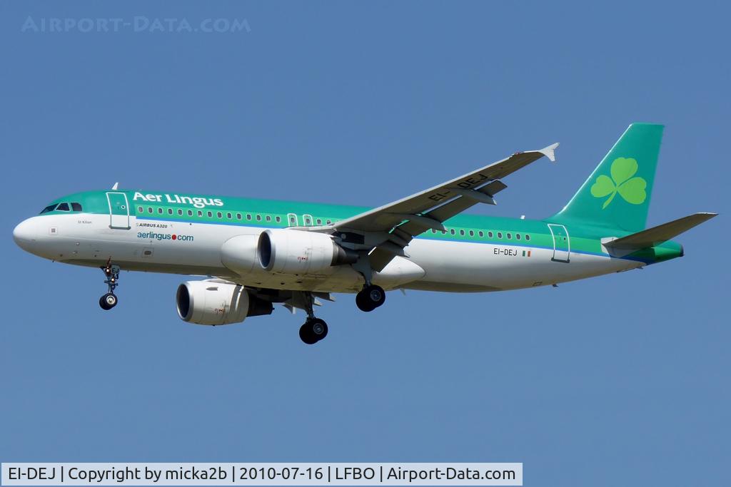 EI-DEJ, 2005 Airbus A320-214 C/N 2364, Landing