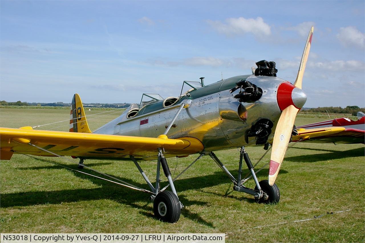 N53018, 1941 Ryan Aeronautical ST3KR C/N 1164, Ryan Aeronautical ST3KR, Static display, Morlaix-Ploujean airport (LFRU-MXN) air show 2014