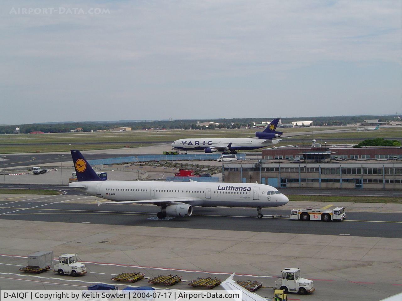 D-AIQF, 1991 Airbus A320-211 C/N 216, FRankfurt