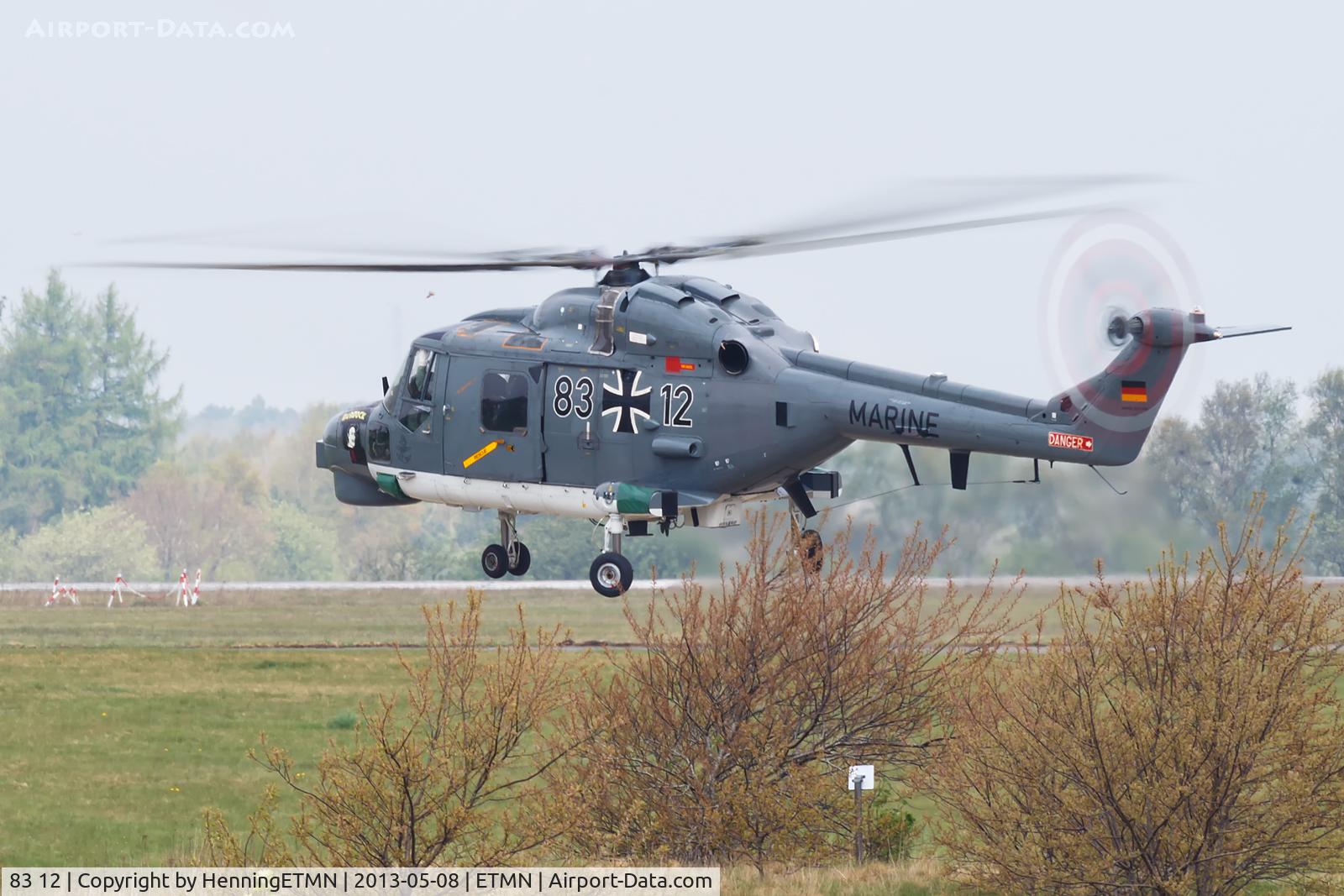 83 12, Westland Super Lynx Mk.88A C/N 428, 83+12 with Noseart 