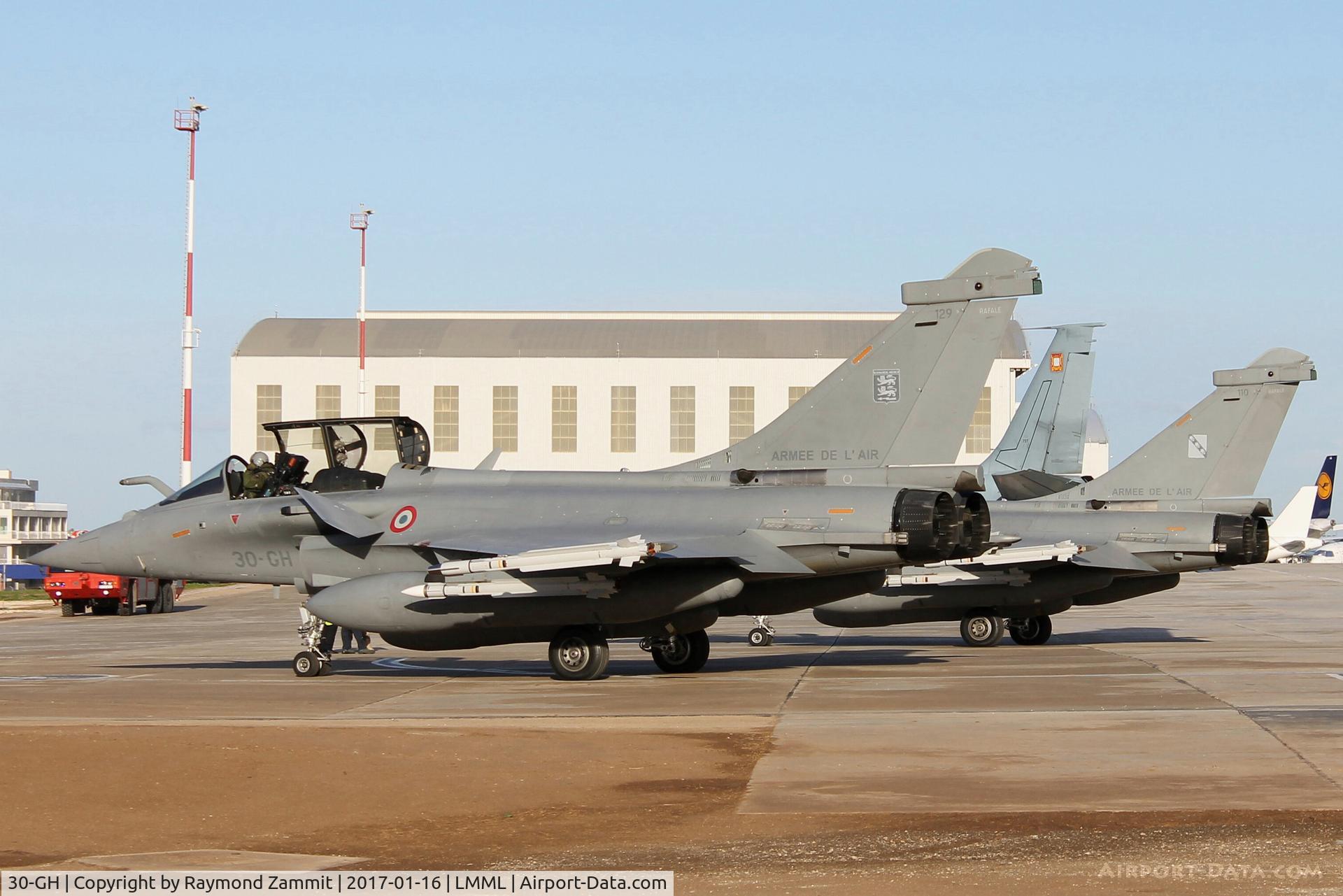 30-GH, Dassault Rafale C C/N 129, Dassault Rafale 129/30-GH and 110/30-IN French Air Force