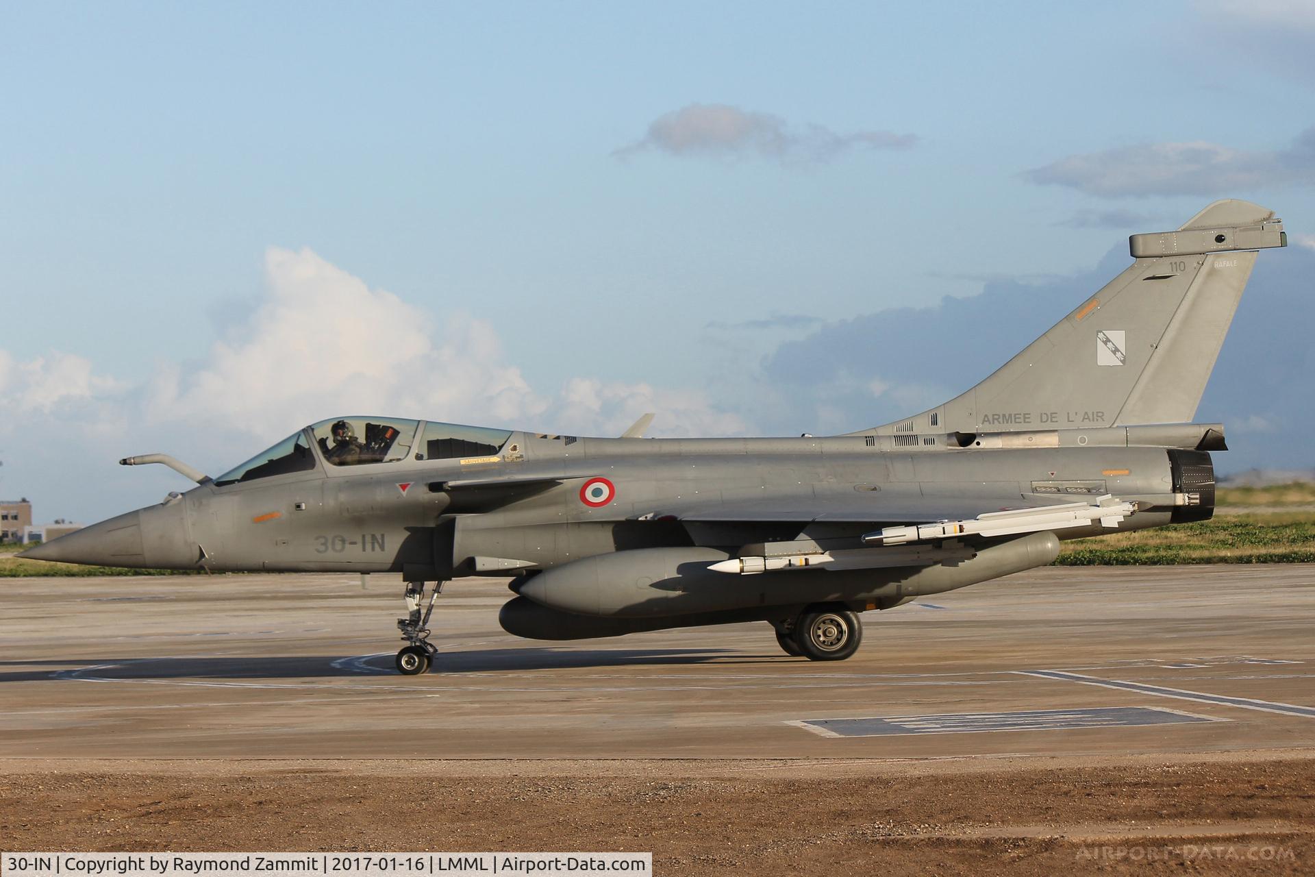 30-IN, Dassault Rafale C C/N 110, Dassault Rafale 110/30-IN French Air Force