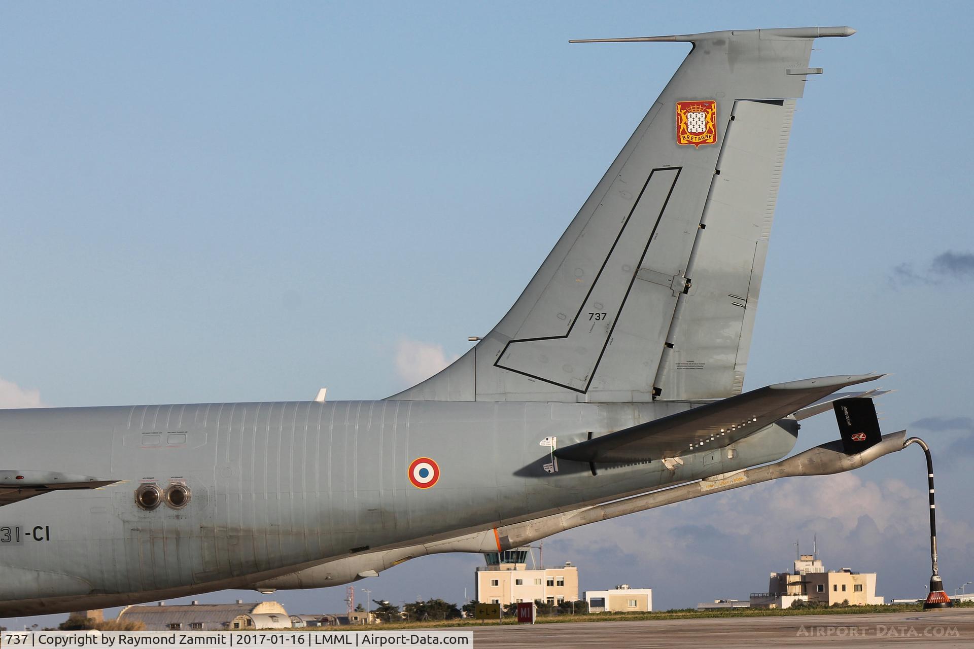 737, 1964 Boeing C-135FR Stratotanker C/N 18697, Boeing C-135 FR Stratotanker 737/31-CI French Air Force