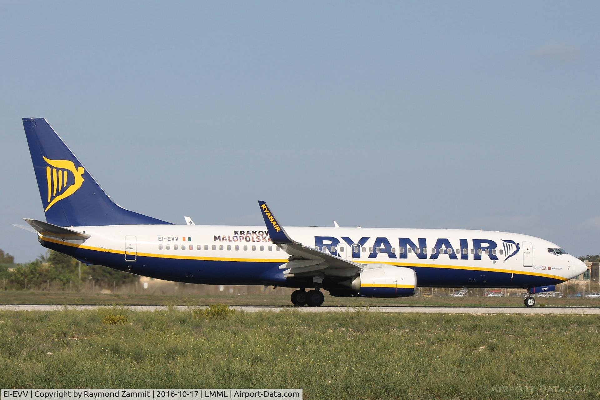 EI-EVV, 2012 Boeing 737-8AS C/N 40314, B737-800 EI-EVV Ryanair