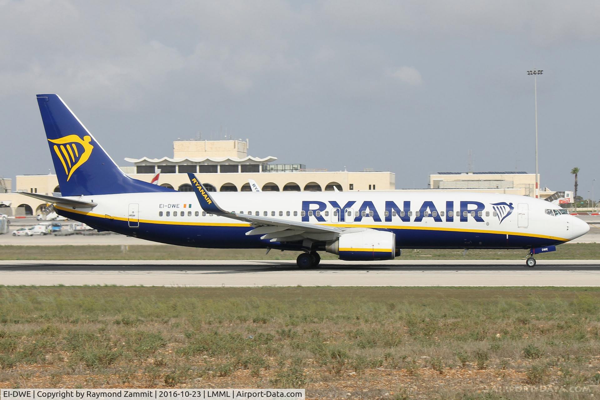 EI-DWE, 2007 Boeing 737-8AS C/N 36074, B737-800 EI-DWE Ryanair