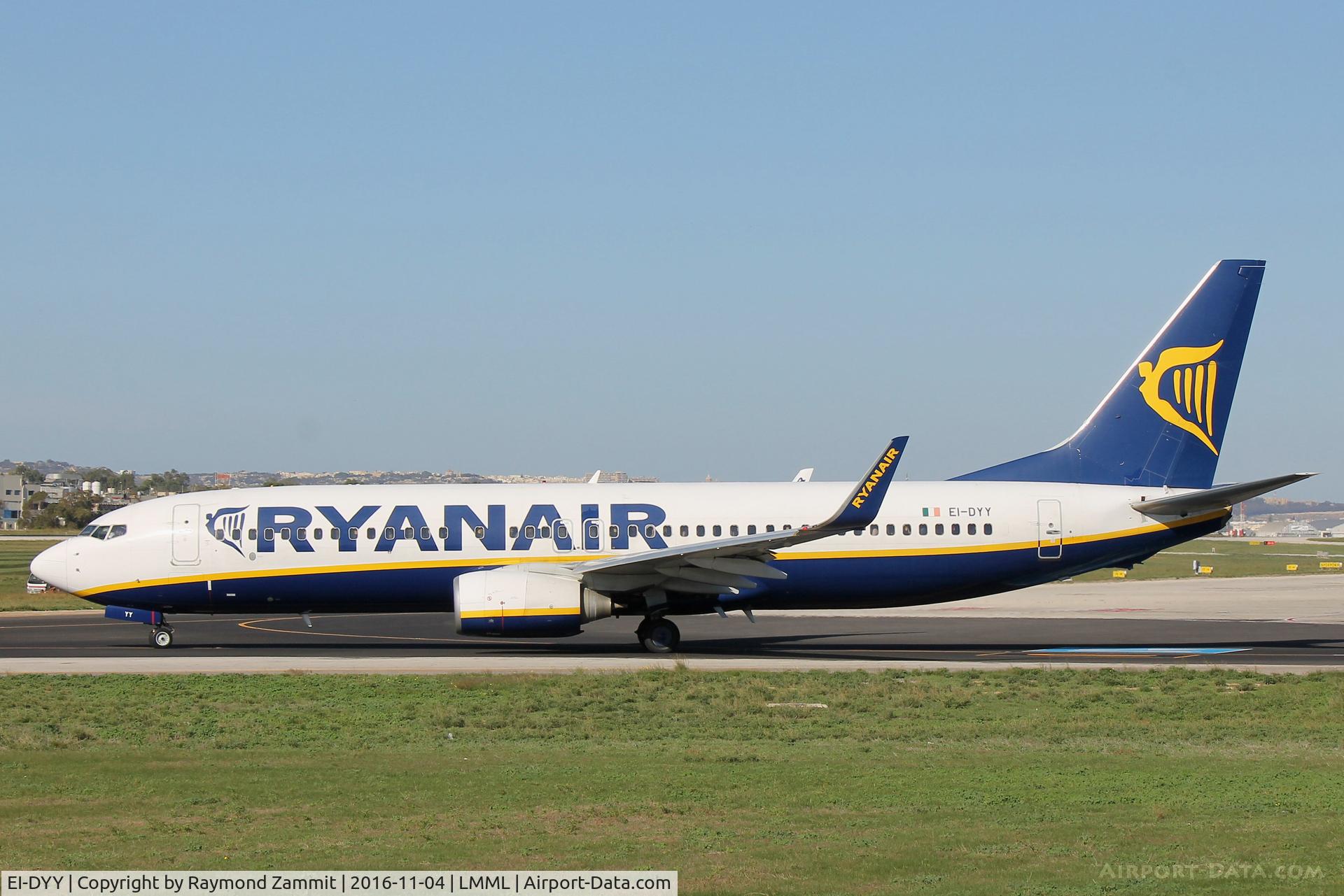 EI-DYY, 2008 Boeing 737-8AS C/N 37521, B737-800 EI-DYY Ryanair