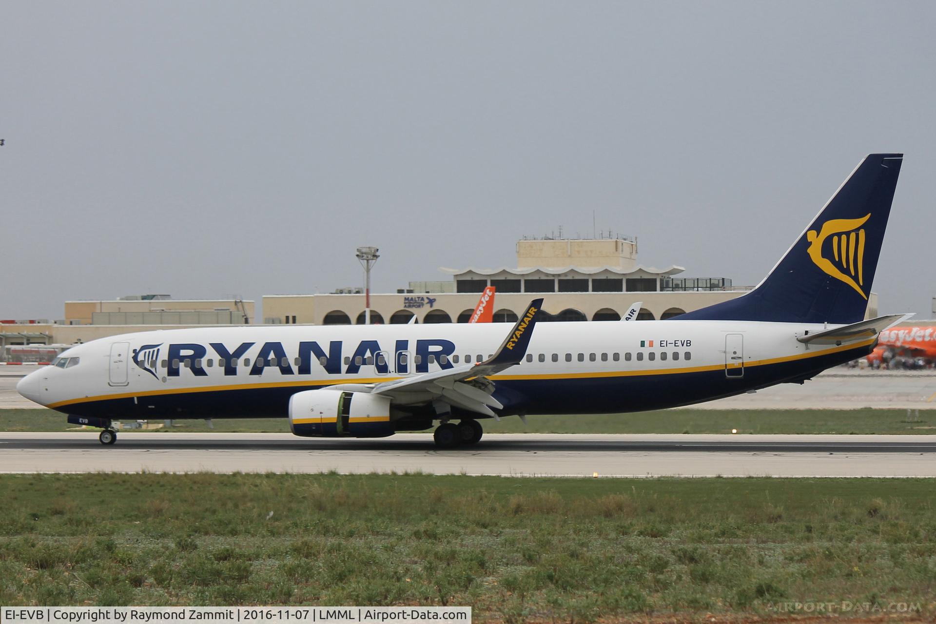 EI-EVB, 2011 Boeing 737-8AS C/N 34982, B737-800 EI-EVB Ryanair