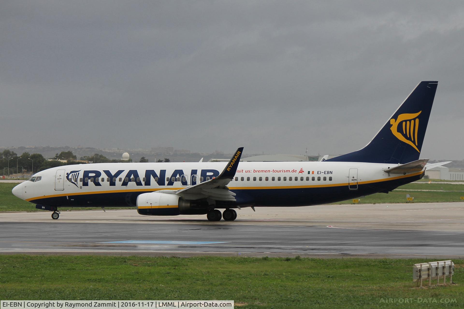 EI-EBN, 2009 Boeing 737-8AS C/N 35003, B737-800 EI-EBN Ryanair