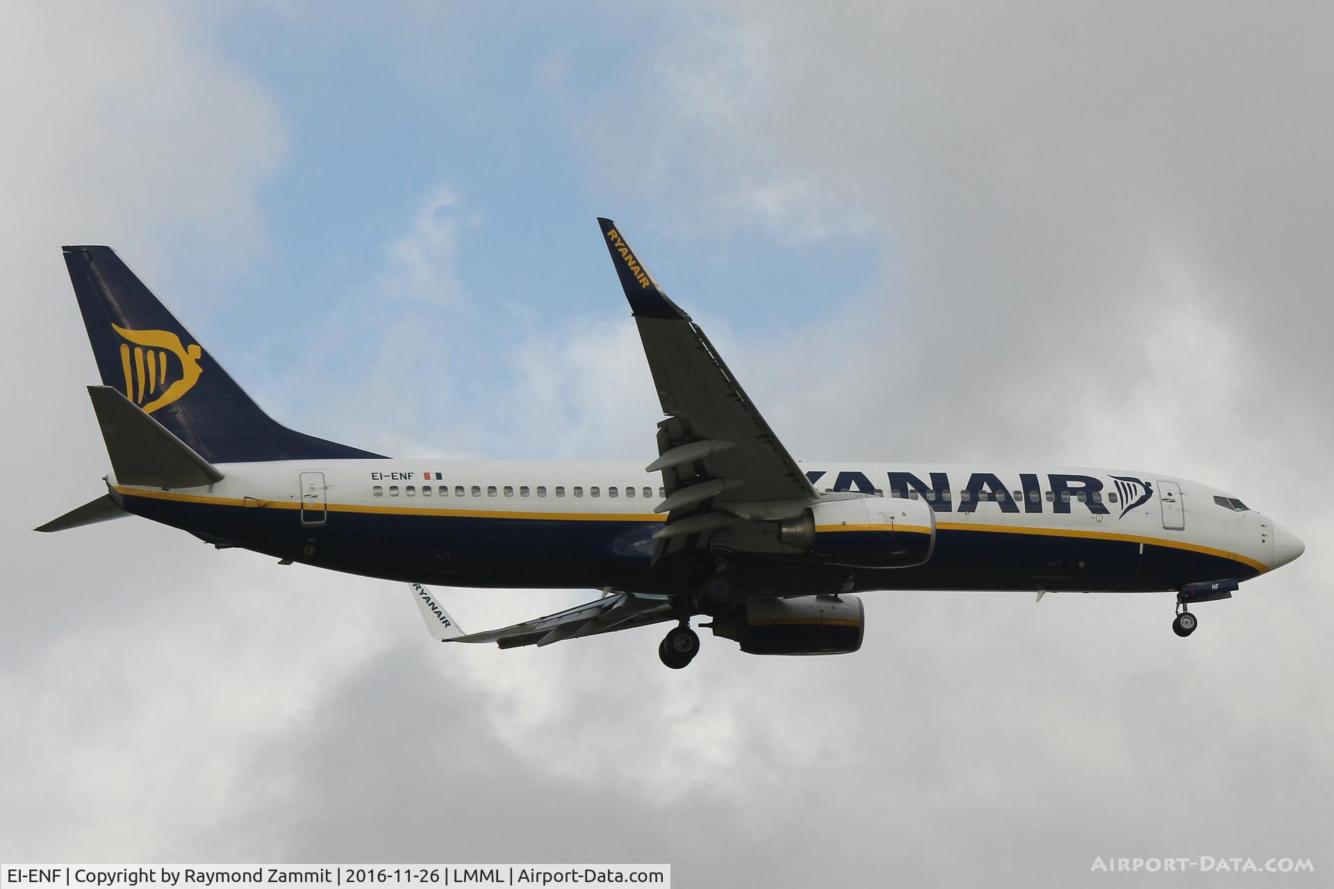 EI-ENF, 2010 Boeing 737-8AS C/N 35034, B737-800 EI-ENF Ryanair