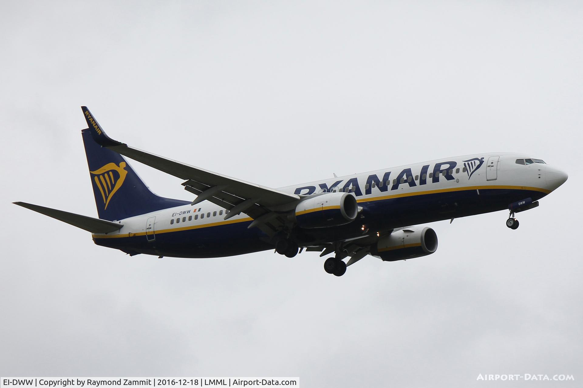 EI-DWW, 2008 Boeing 737-8AS C/N 33629, B737-800 EI-DWW Ryanair