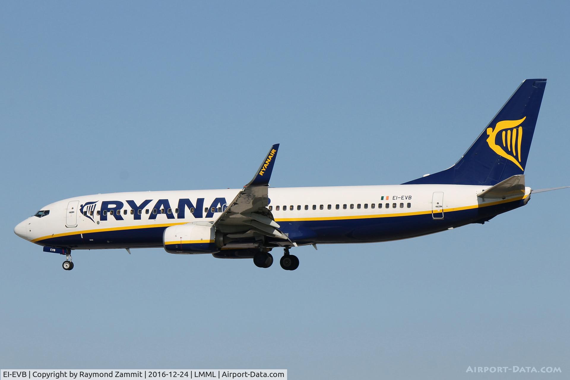 EI-EVB, 2011 Boeing 737-8AS C/N 34982, B737-800 EI-EVB Ryanair
