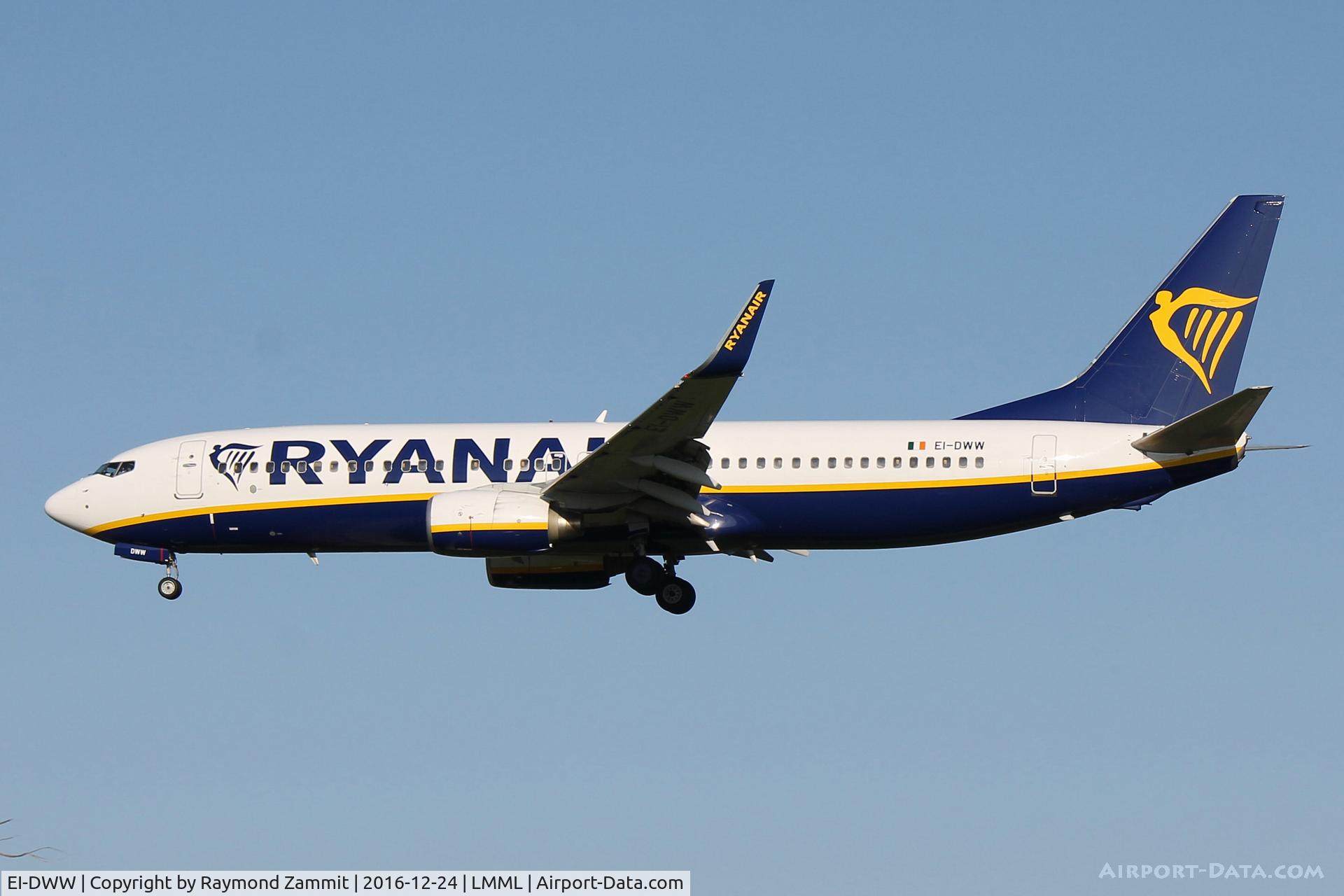 EI-DWW, 2008 Boeing 737-8AS C/N 33629, B737-800 EI-DWW Ryanair