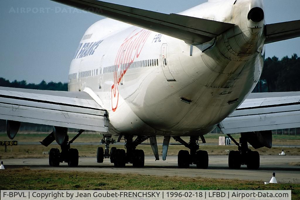 F-BPVL, 1973 Boeing 747-128 C/N 20798, AIR FRANCE take off runway 05 to PTP Guadeloupe - Pôle Caraïbes