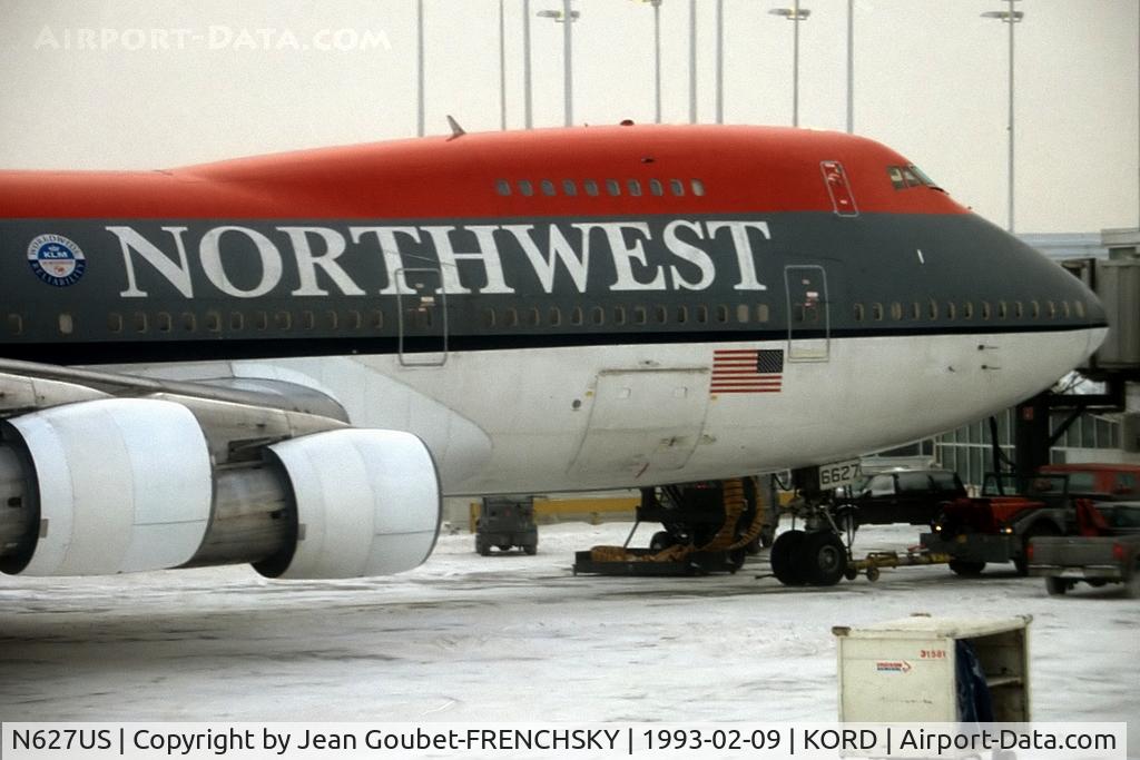 N627US, 1979 Boeing 747-251B C/N 21709, Northwest Airlines (canx 7/16/08 b/u on 10/08)