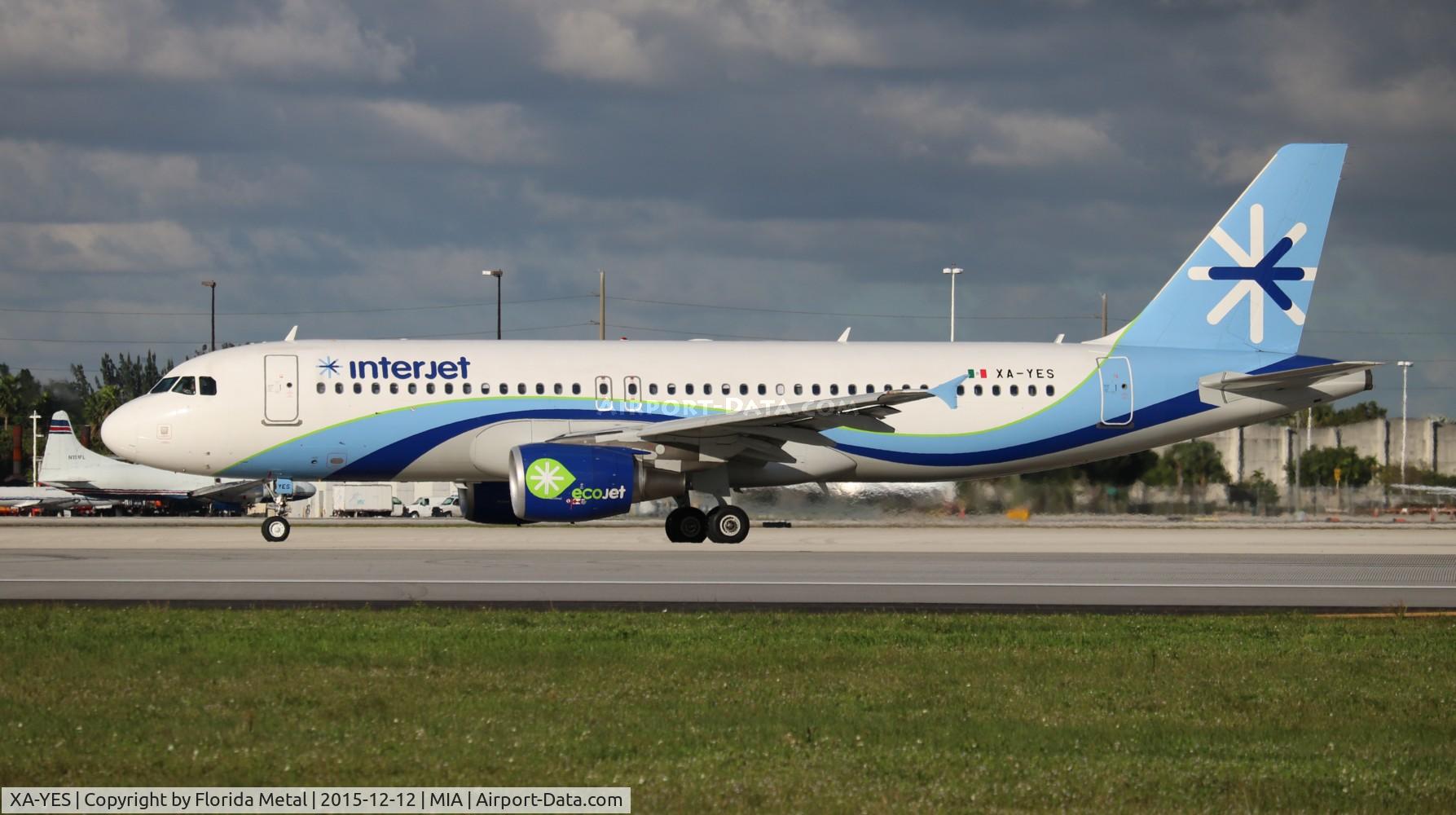 XA-YES, 2011 Airbus A320-214 C/N 4933, Interjet