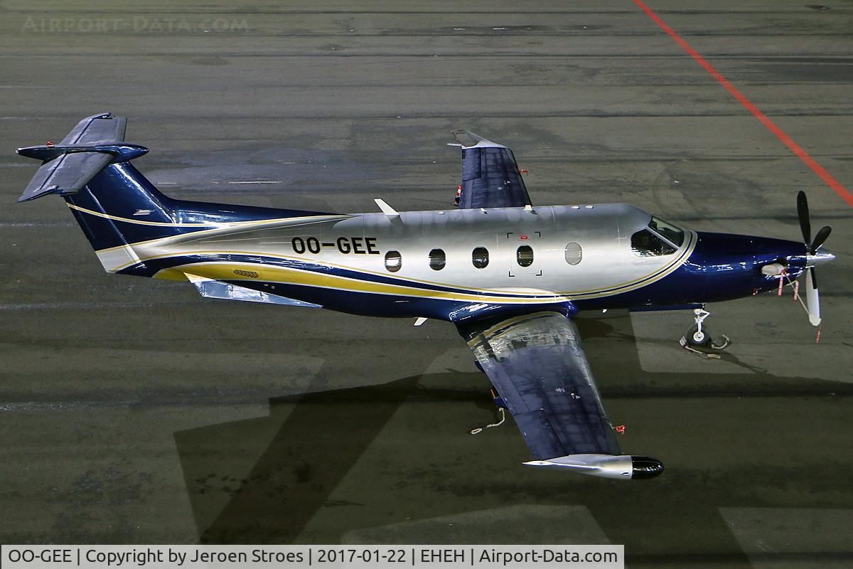 OO-GEE, 2010 Pilatus PC-12/47E C/N 1174, eindhoven