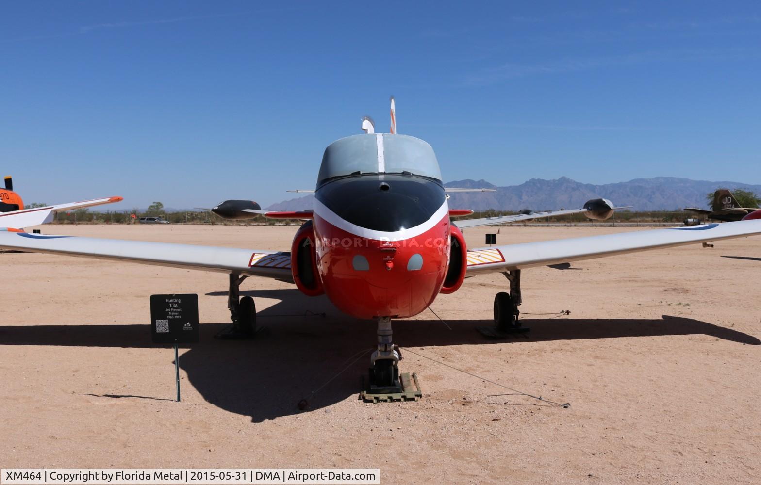 XM464, 1960 Hunting P-84 Jet Provost T.3A C/N PAC/W/9272, Jet Provost