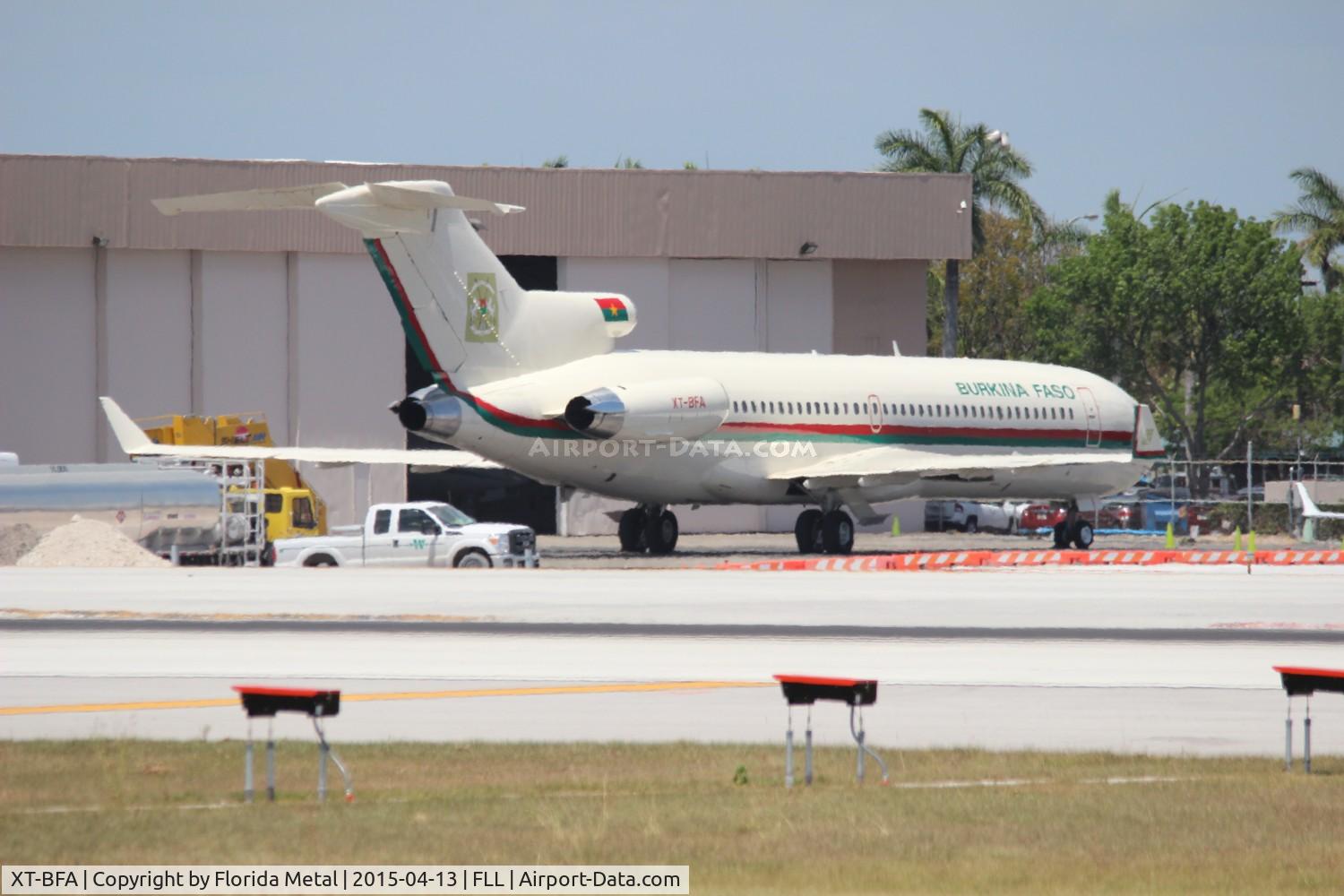 XT-BFA, 1981 Boeing 727-282 C/N 22430, Burkina Faso Government