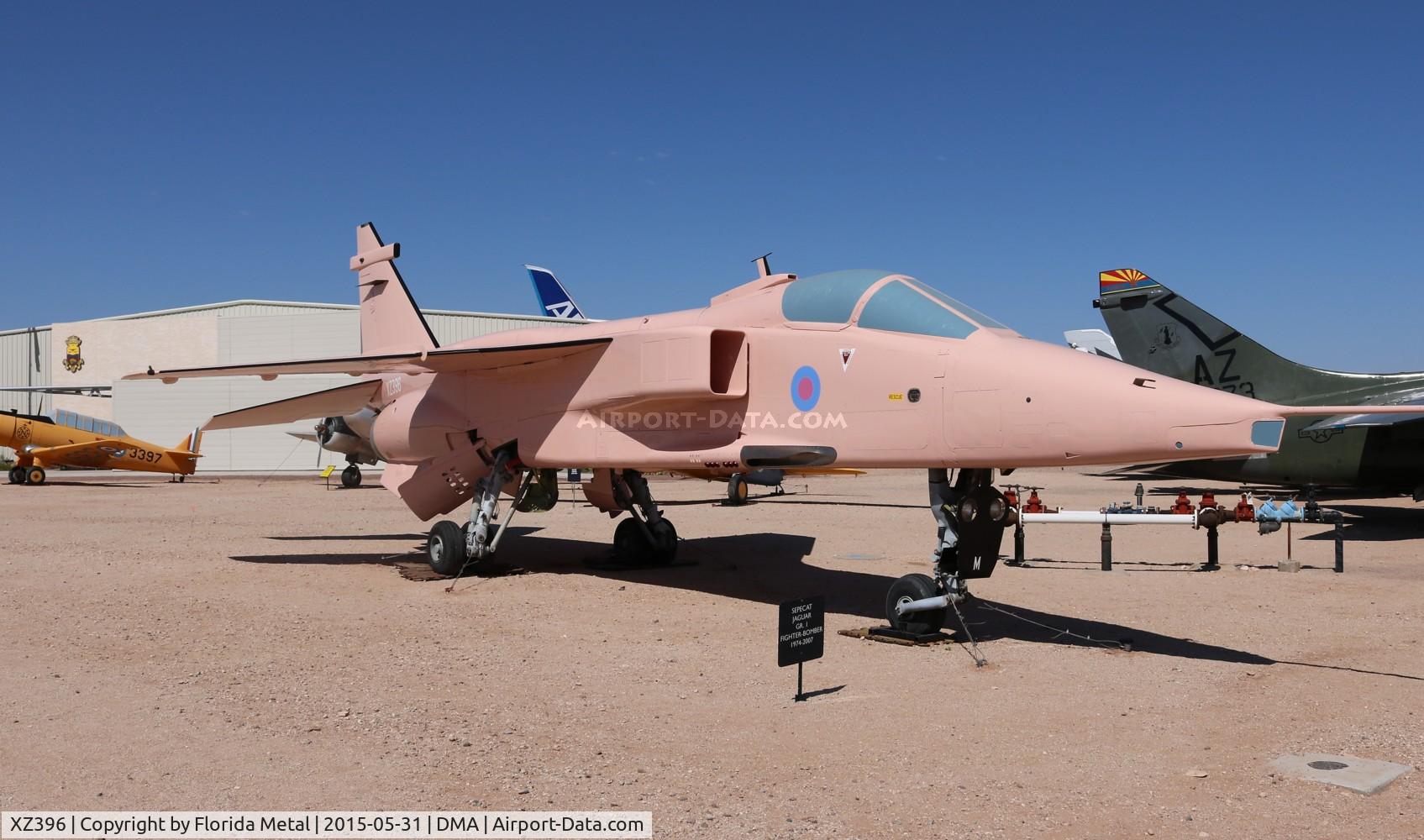 XZ396, 1977 Sepecat Jaguar GR.3A C/N S.161, Jaguar