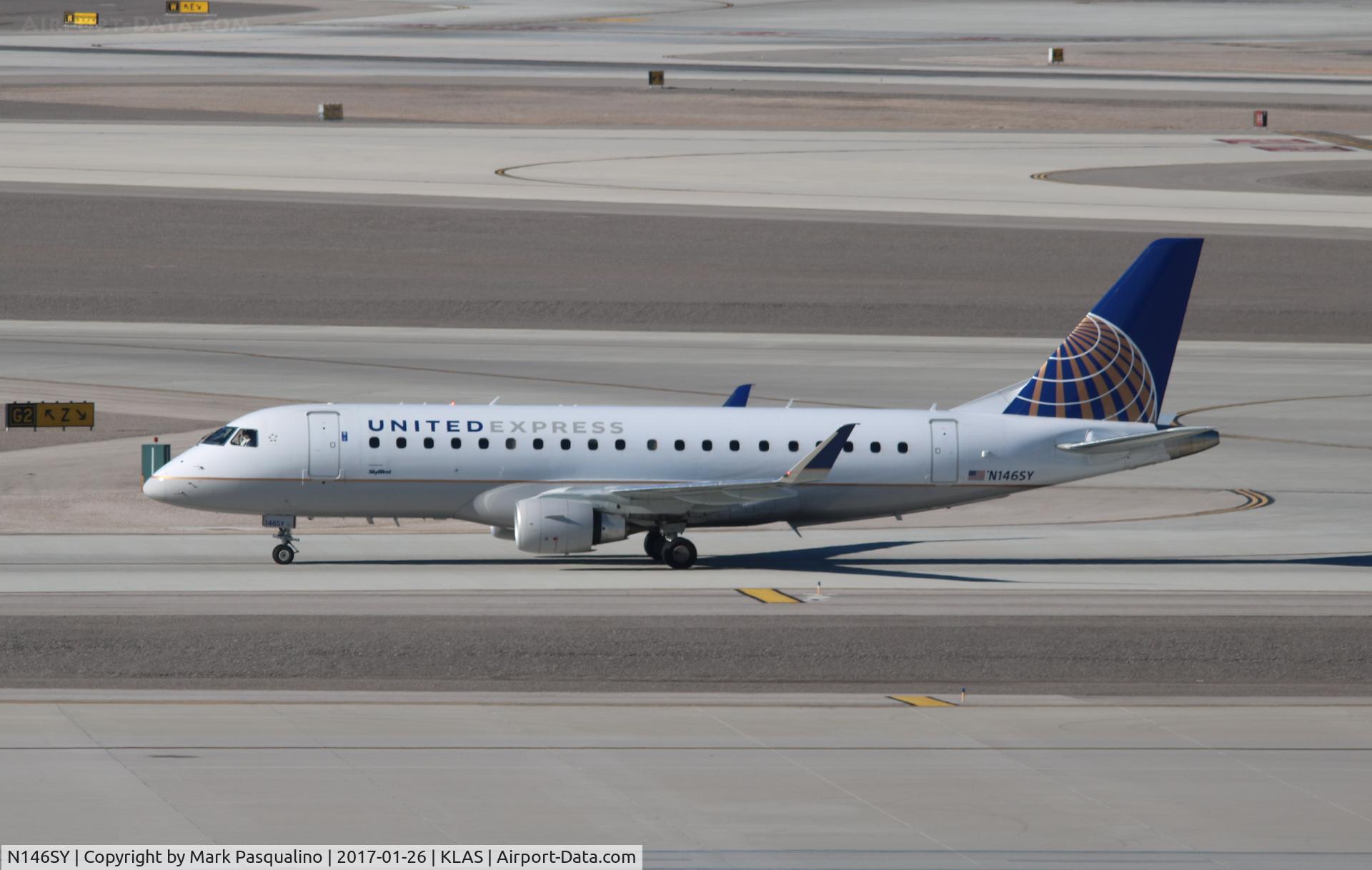N146SY, 2015 Embraer 175LR (ERJ-170-200LR) C/N 17000491, ERJ 170-200 LR