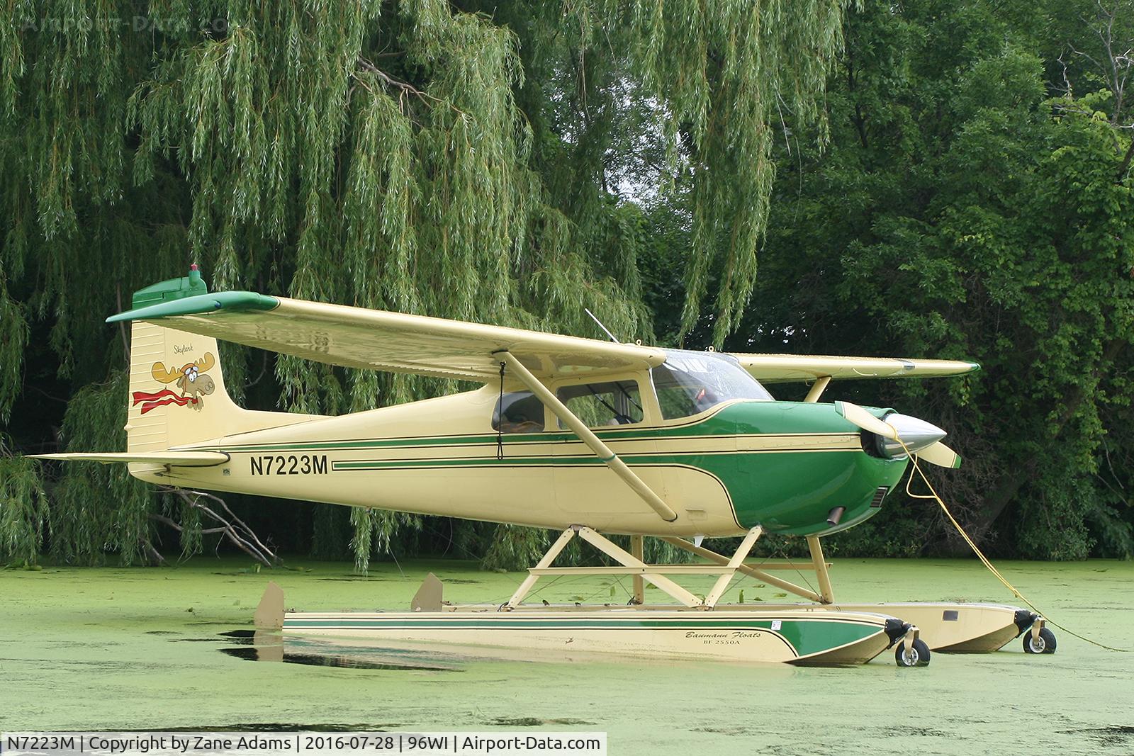 N7223M, 1958 Cessna 175 Skylark C/N 55523, EAA AirVenture 2016