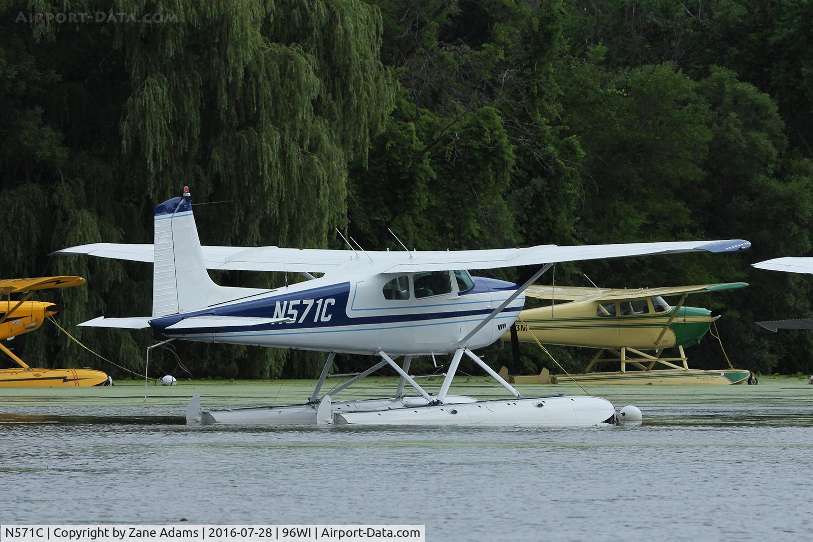 N571C, 1957 Cessna 180A C/N 32785, EAA AirVenture 2016