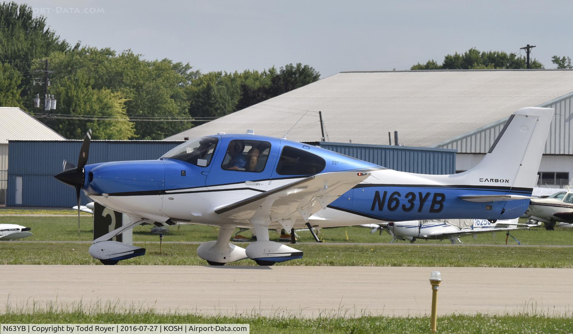 N63YB, 2017 Cirrus SR22T C/N 1547, Airventure 2016