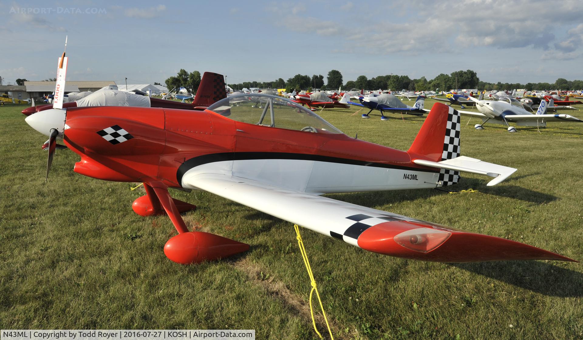 N43ML, 2004 Vans RV-4 C/N 2936, Airventure 2016