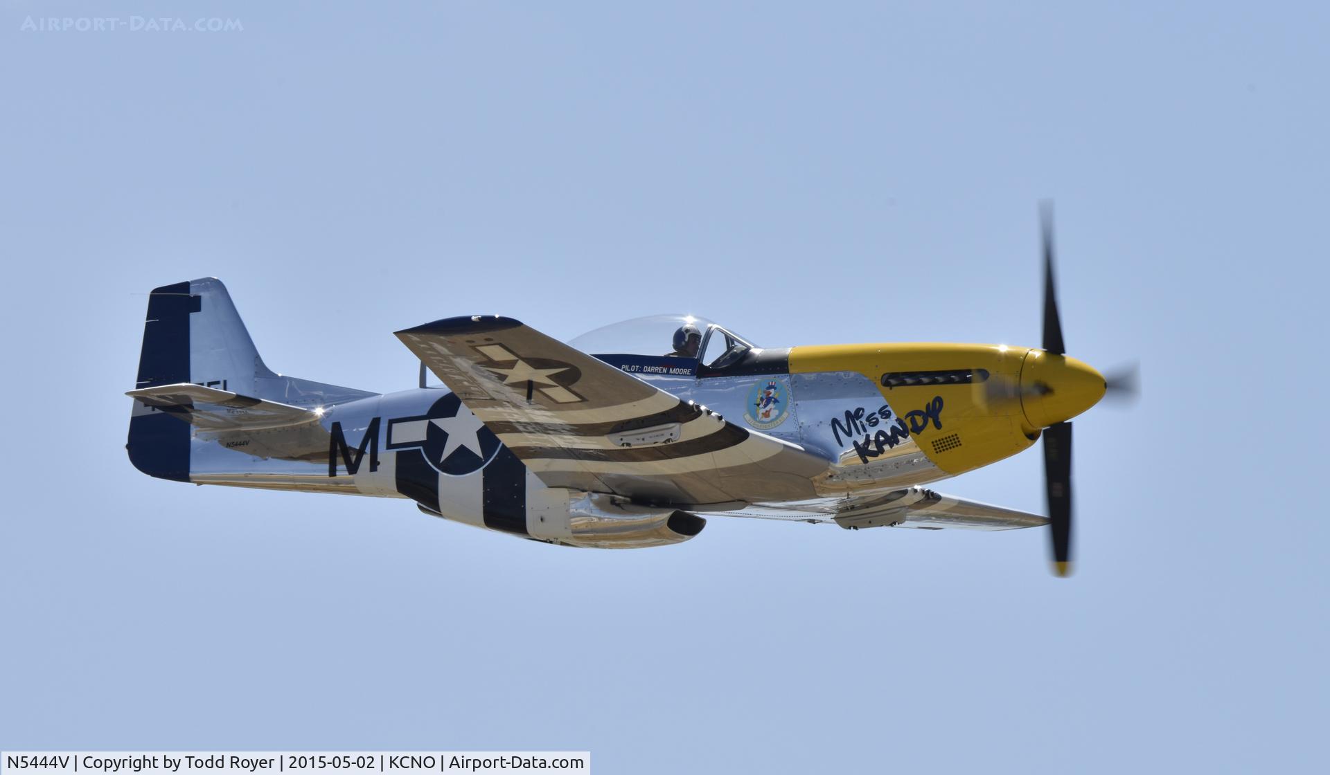 N5444V, 1944 North American F-51D-25-NA Mustang C/N 122-40291, Planes of Fame Airshow