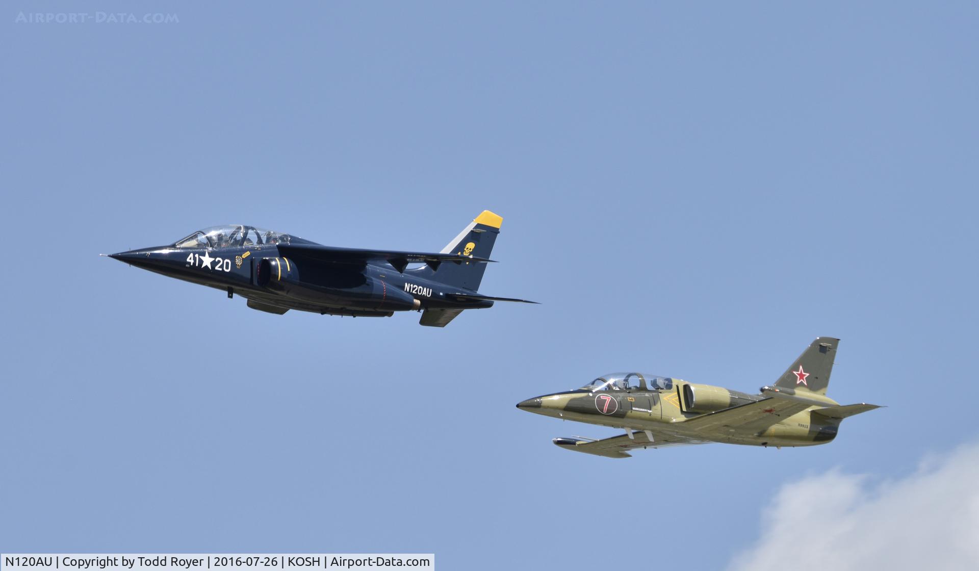 N120AU, 1981 Dassault-Dornier Alpha Jet A C/N 0120, Airventure 2016