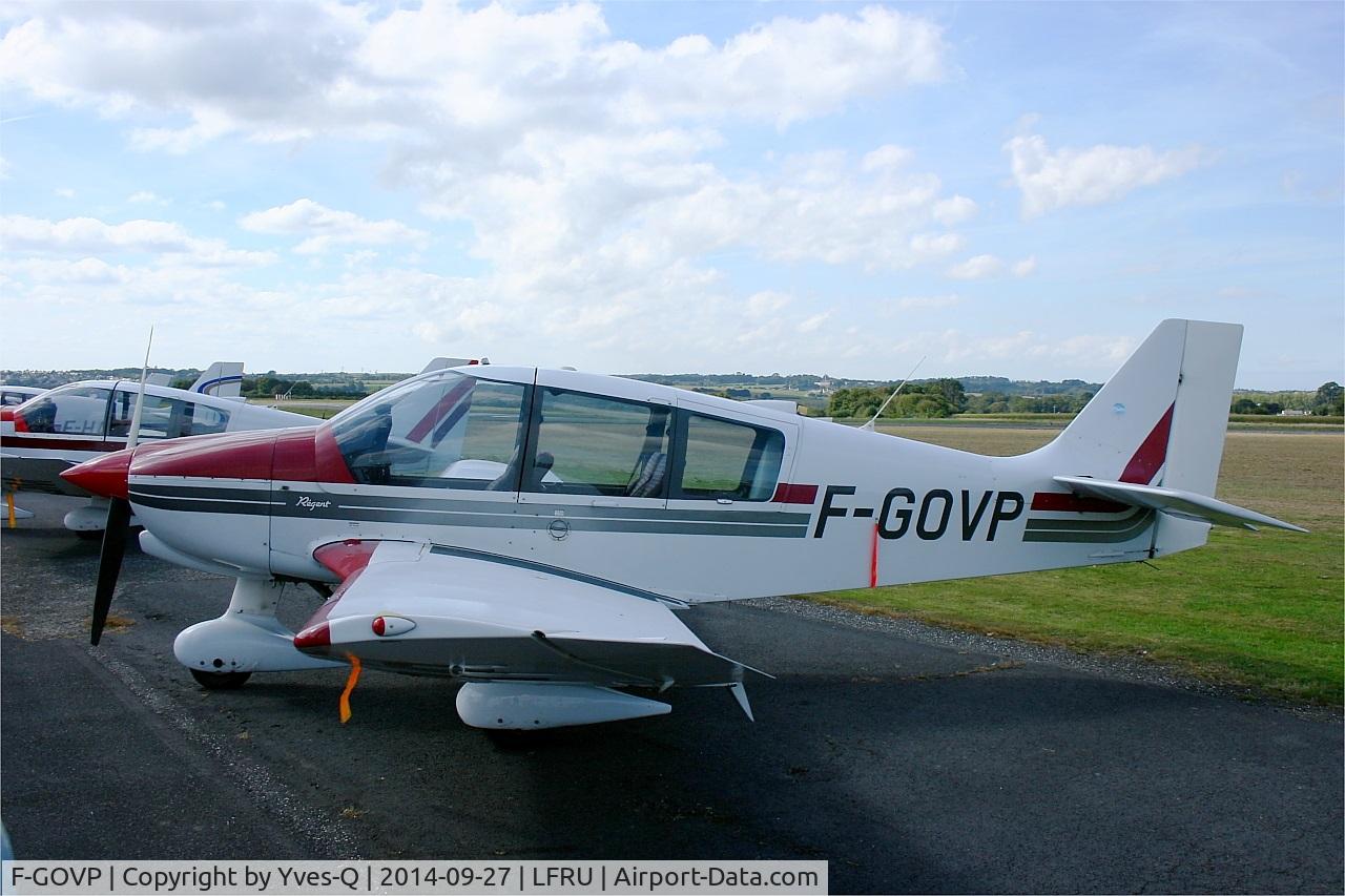 F-GOVP, Robin DR-400-180 Regent Regent C/N 2328, Robin DR-400-180, Static display, Morlaix-Ploujean airport (LFRU-MXN) air show 2014