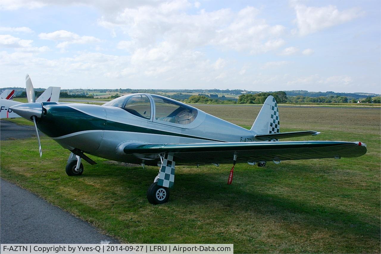 F-AZTN, 1946 Globe GC-1B Swift C/N 1151, Globe GC-1B Swift, Static display, Morlaix-Ploujean airport (LFRU-MXN) air show 2014