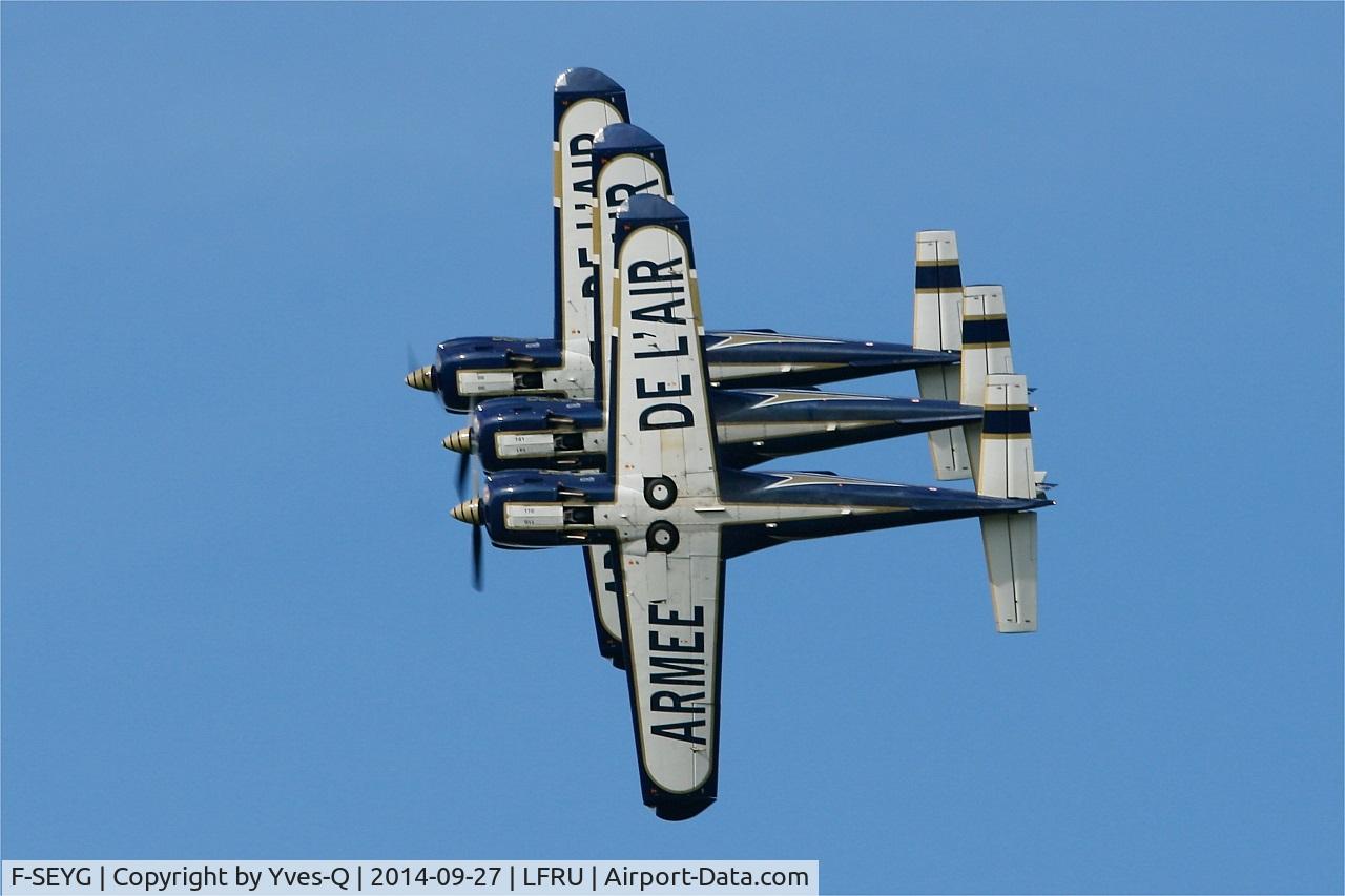 F-SEYG, Socata TB-30 Epsilon C/N 116, Socata TB30 Epsilon (F-SEYG), French Air Force Aerobatics Team Cartouche Doré, Morlaix-Ploujean airport (LFRU-MXN) Air show 2014