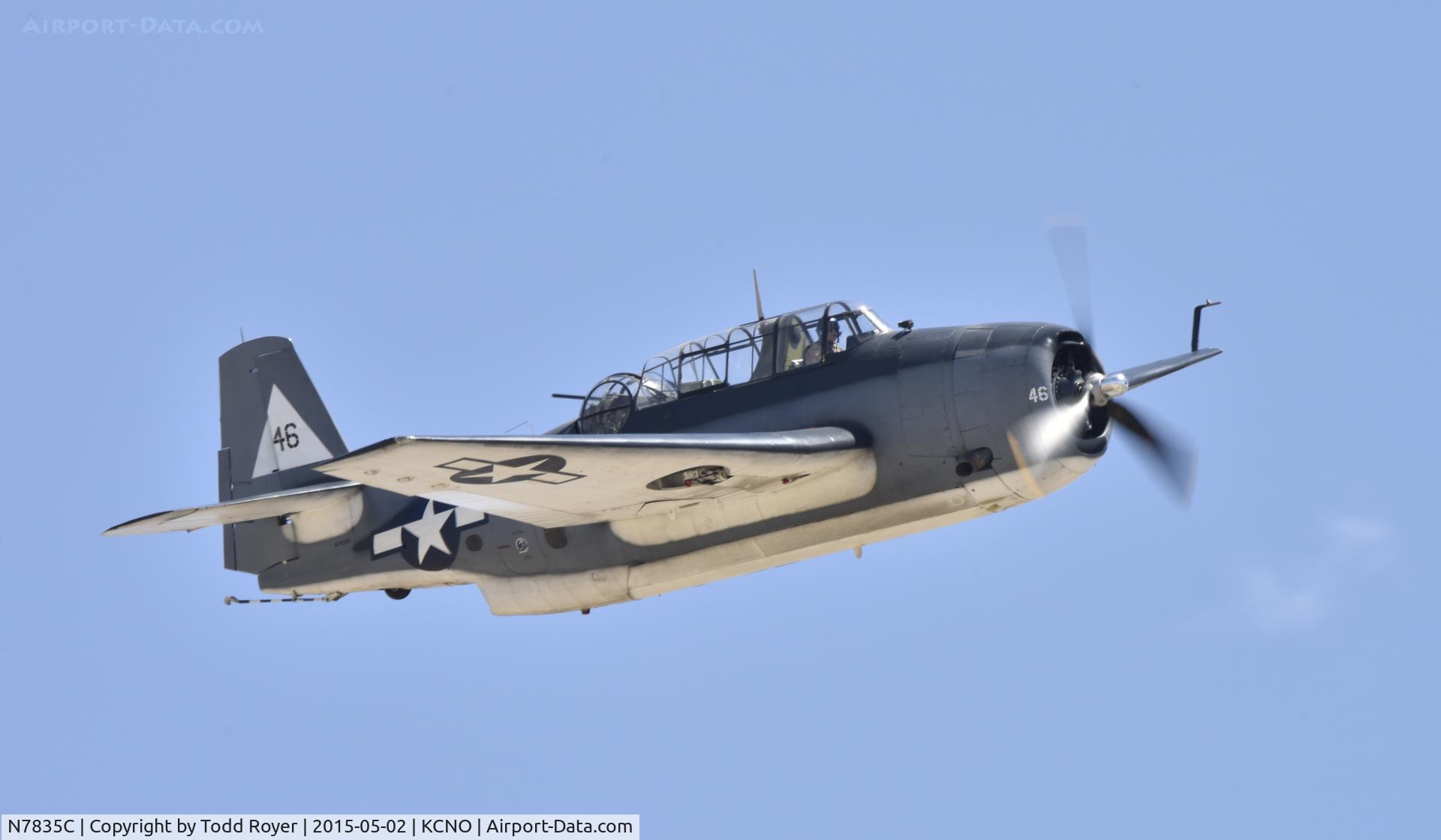 N7835C, Grumman TBM-3E Avenger C/N 7154, Planes of Fame Airshow