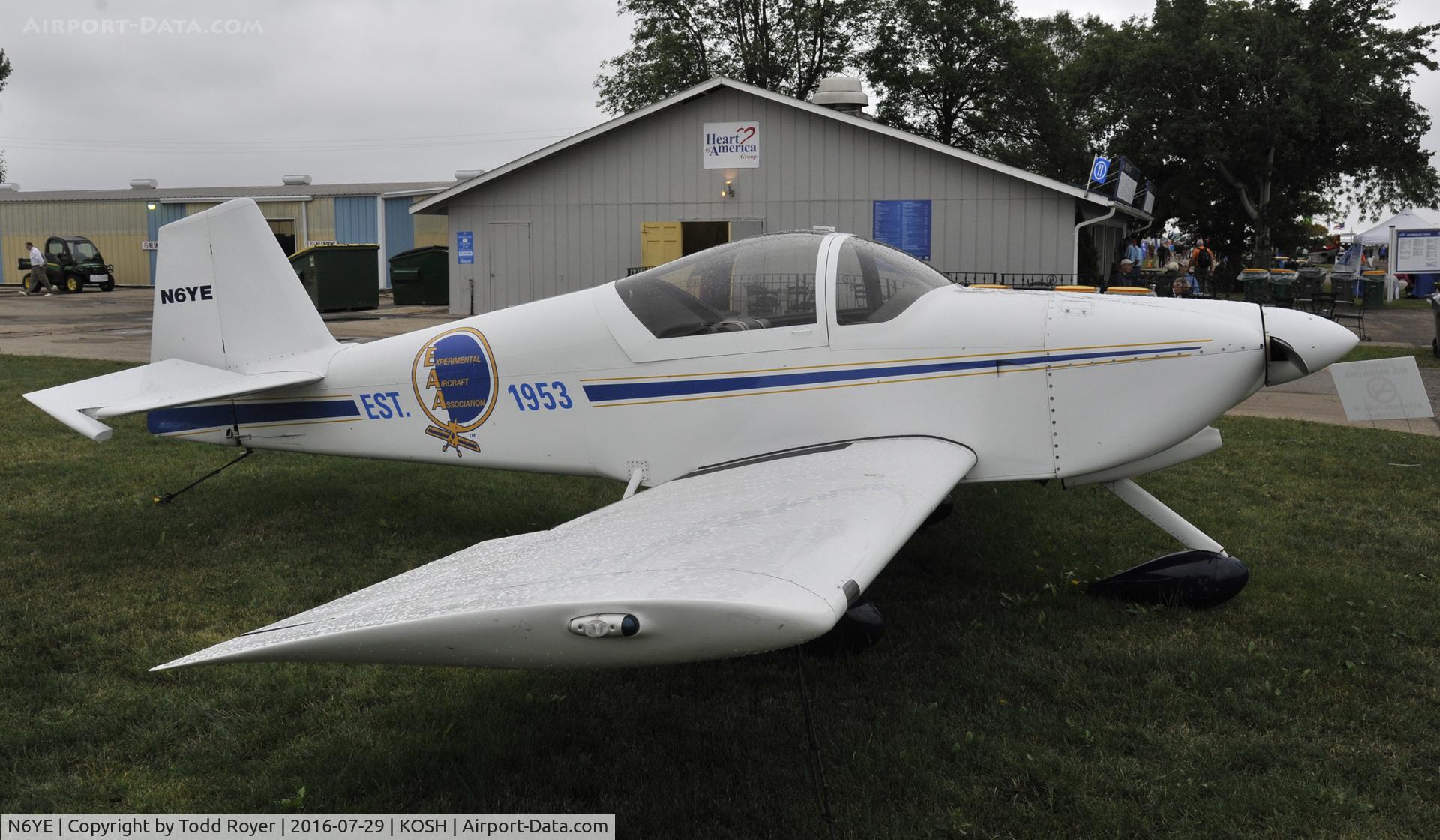 N6YE, 1997 Vans RV-6A C/N 2557, Airventure 2016