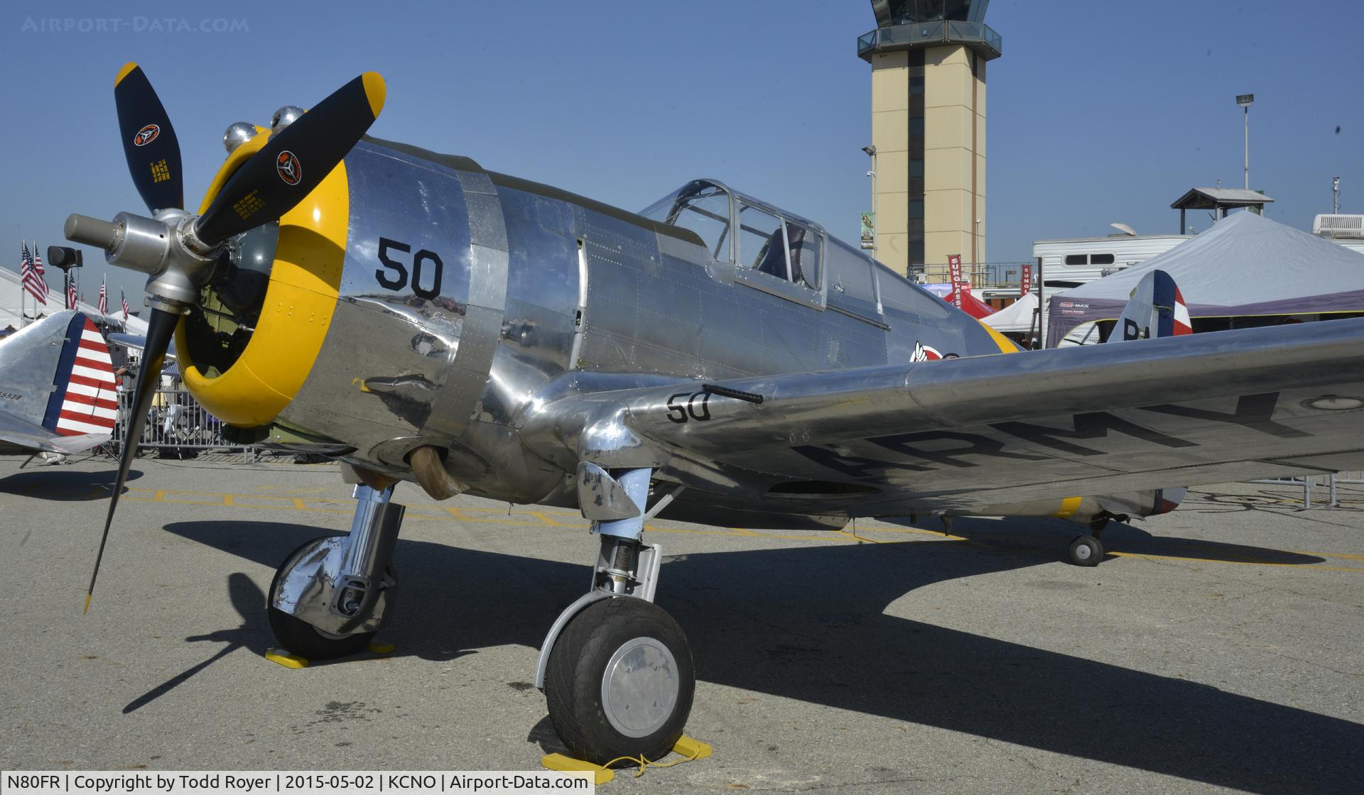 N80FR, 1939 Curtiss P-36C Hawk C/N 38-210, Planes of Fame Airshow
