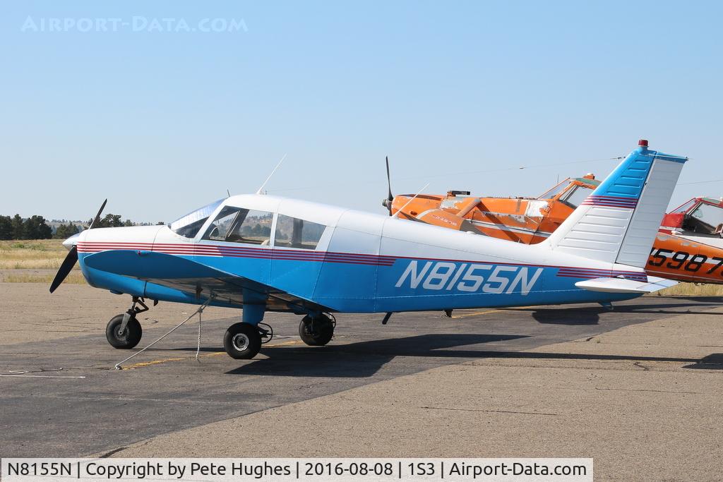N8155N, 1968 Piper PA-28-140 Cherokee C/N 28-25349, N8155N Cherokee in the sun at Forsyth Montana