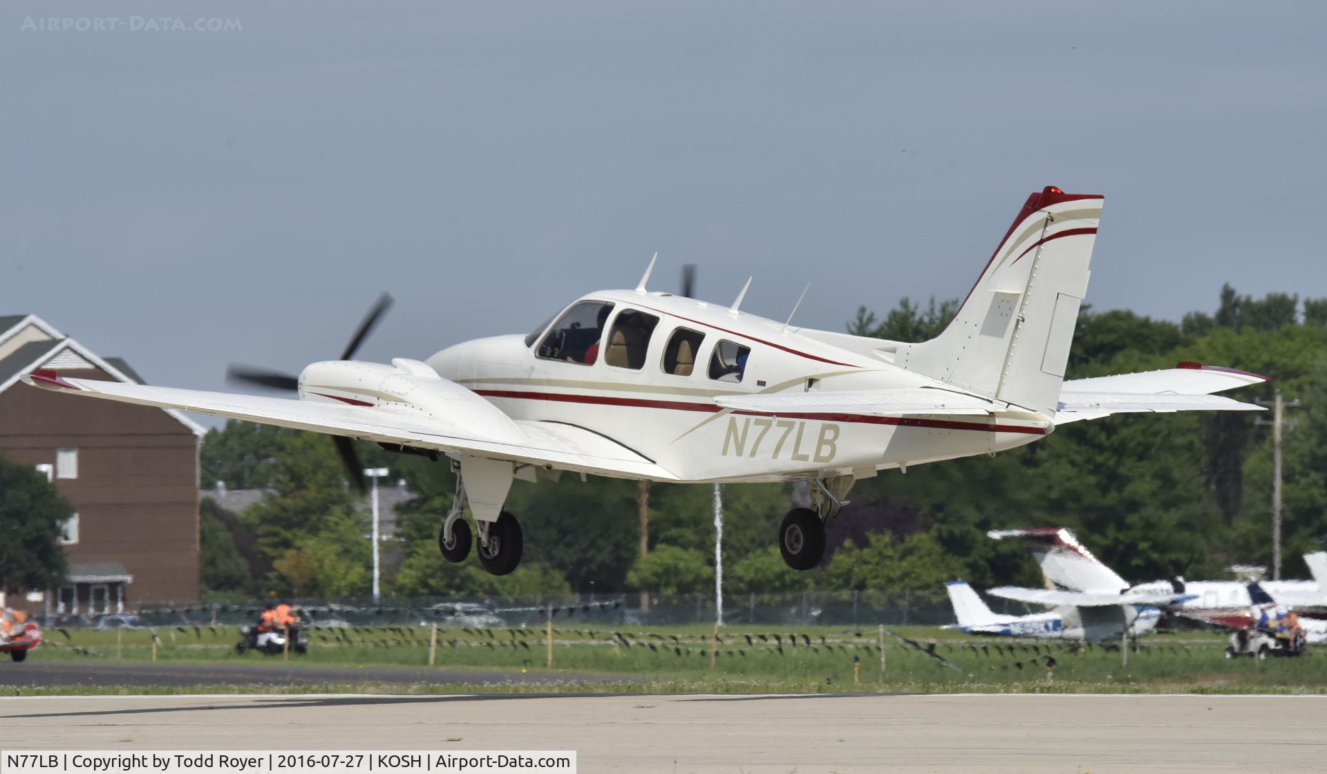 N77LB, 1974 Beech 58 Baron C/N TH-536, Airventure 2016