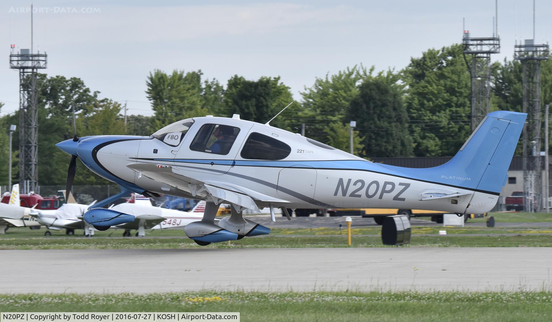 N20PZ, 2014 Cirrus SR22T C/N 0775, Airventure 2016