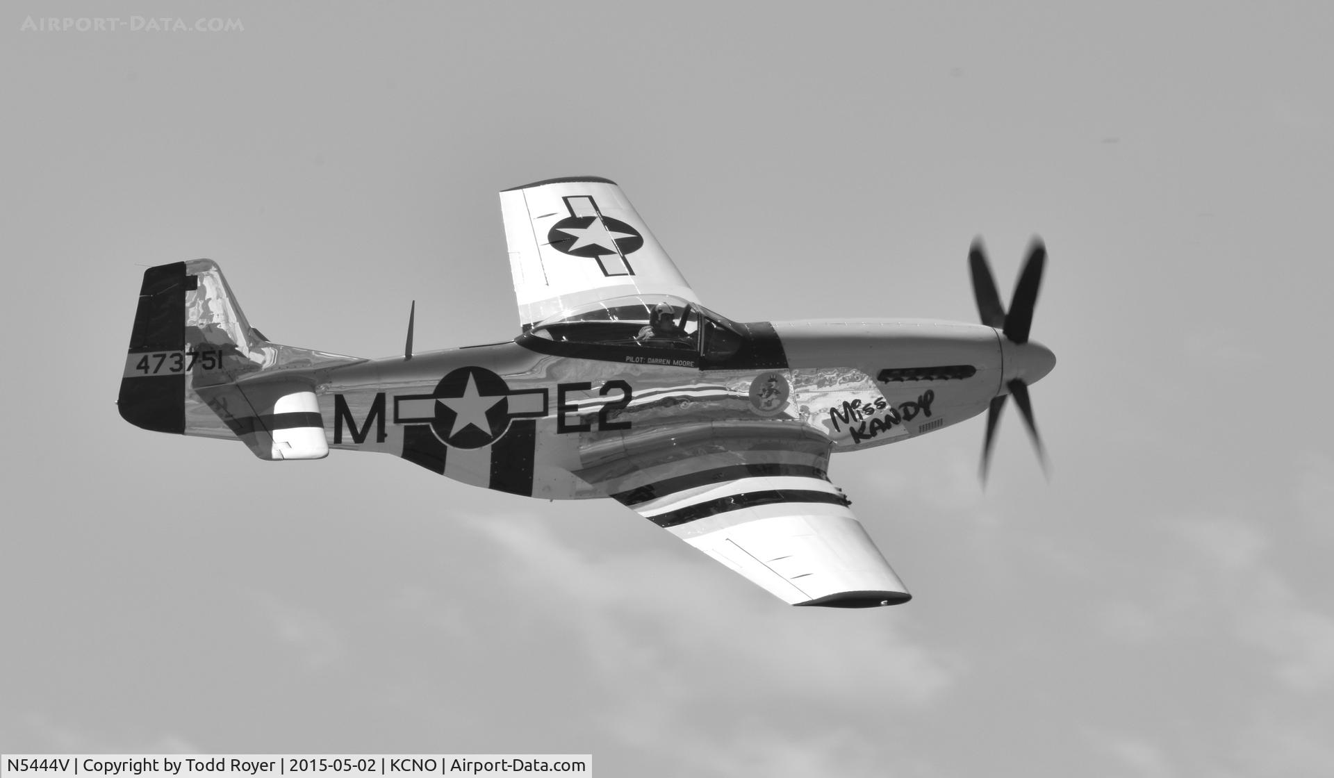 N5444V, 1944 North American F-51D-25-NA Mustang C/N 122-40291, Planes of Fame Airshow