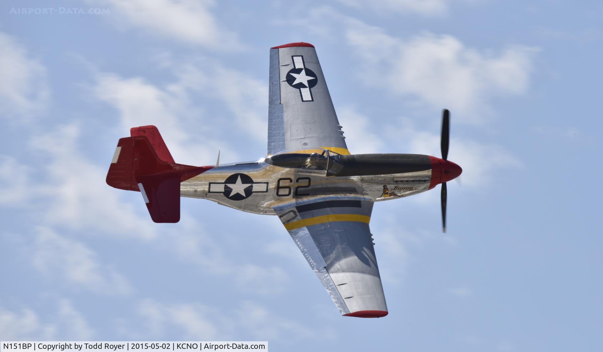 N151BP, 1944 North American P-51D Mustang C/N 122-41448, Planes of Fame Airshow
