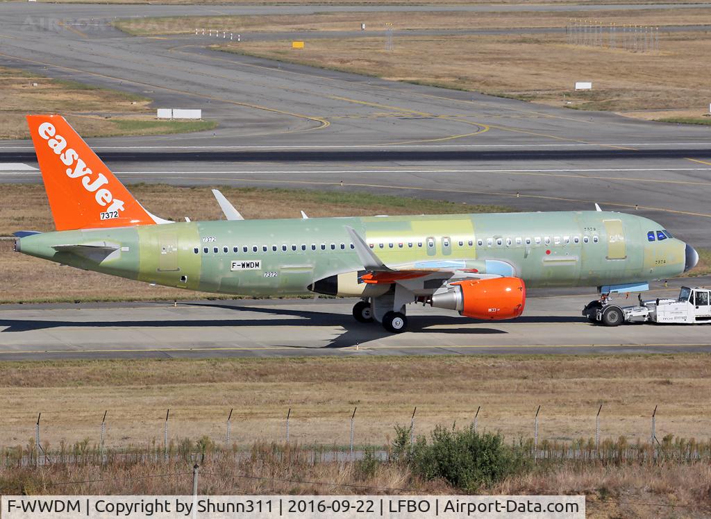 F-WWDM, 2016 Airbus A320-214 C/N 7372, C/n 7372 - For Easyjet