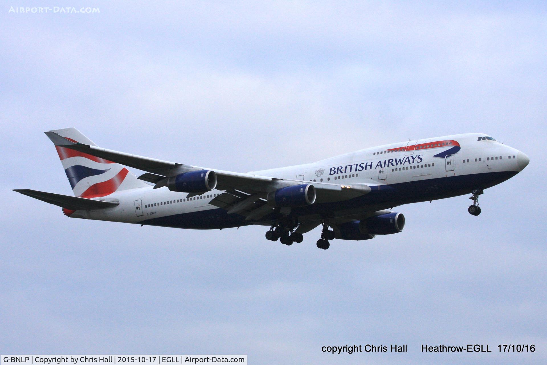 G-BNLP, 1990 Boeing 747-436 C/N 24058, British Airways