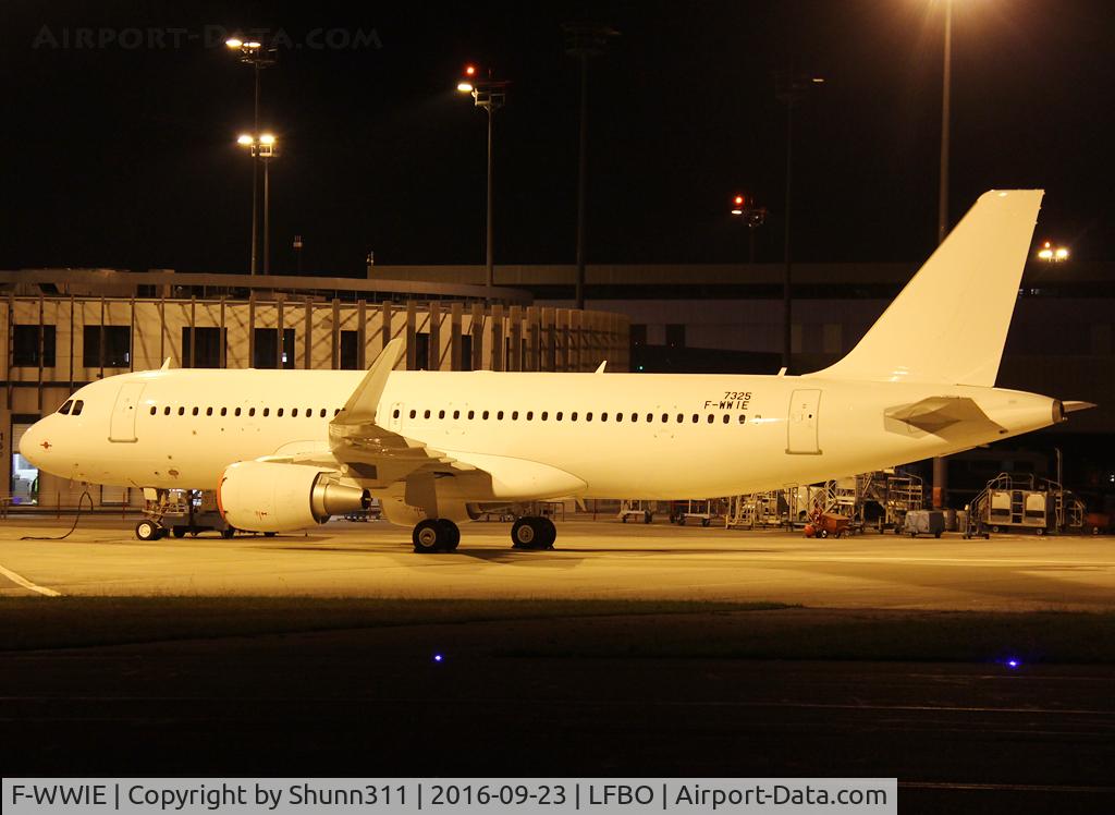 F-WWIE, 2016 Airbus A320-214 C/N 7325, C/n 7325 - For China West Air... Spring Airlines ntu...