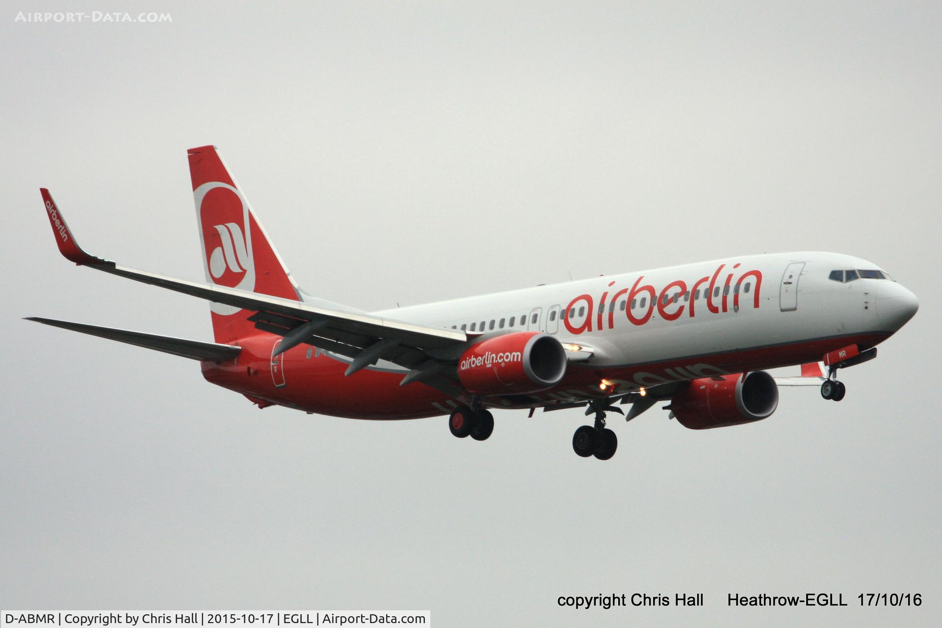 D-ABMR, 2013 Boeing 737-86J C/N 37781, Air Berlin