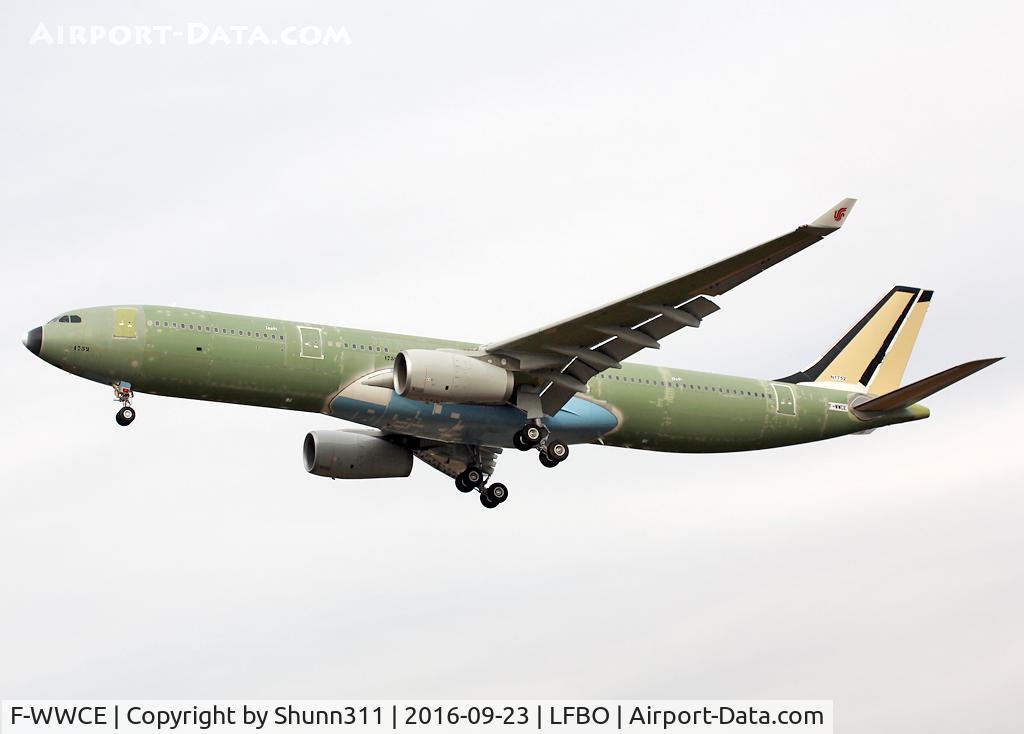 F-WWCE, 2016 Airbus A330-343 C/N 1752, C/n 1752 - For Air China