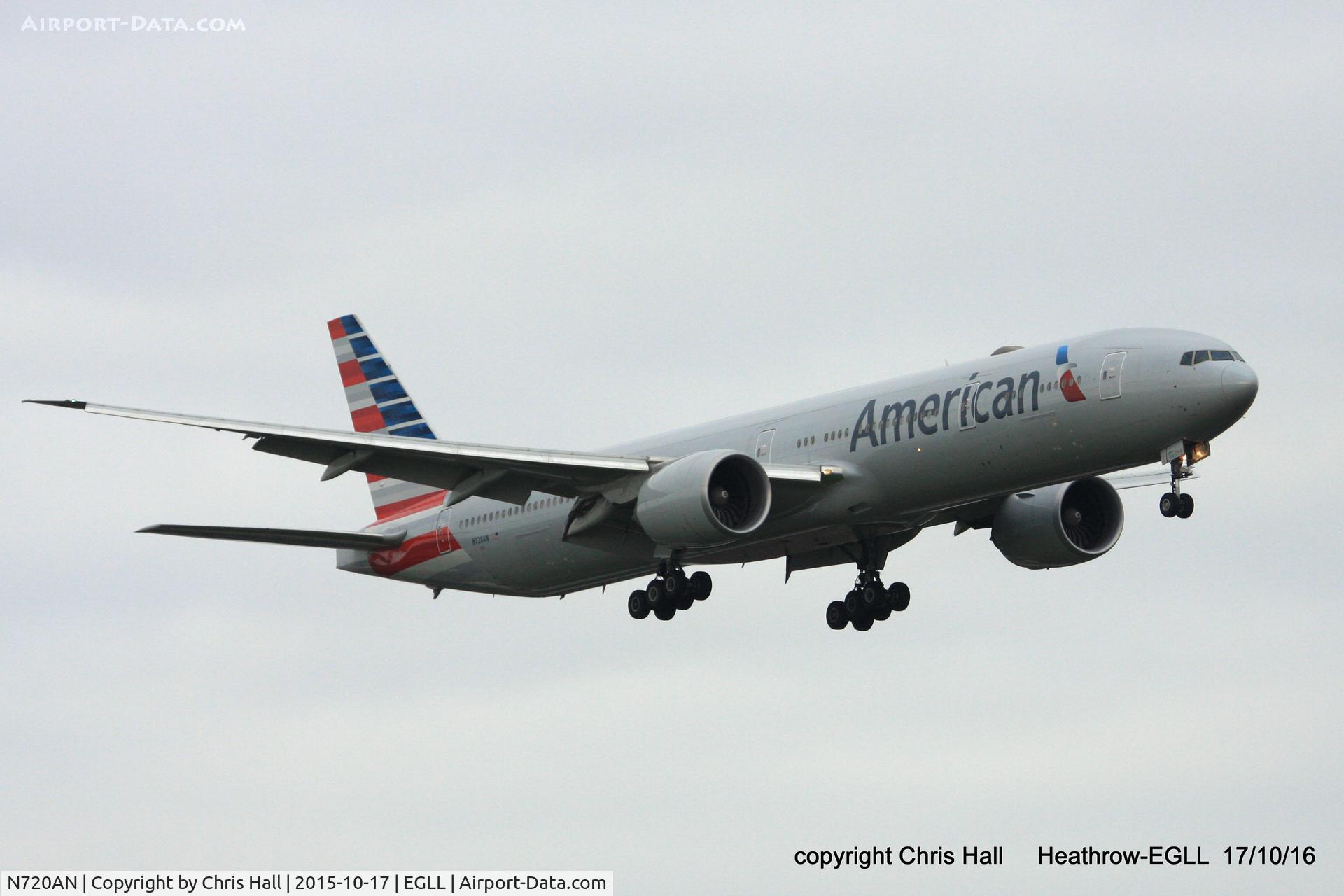 N720AN, 2013 Boeing 777-323/ER C/N 33522, American Airlines