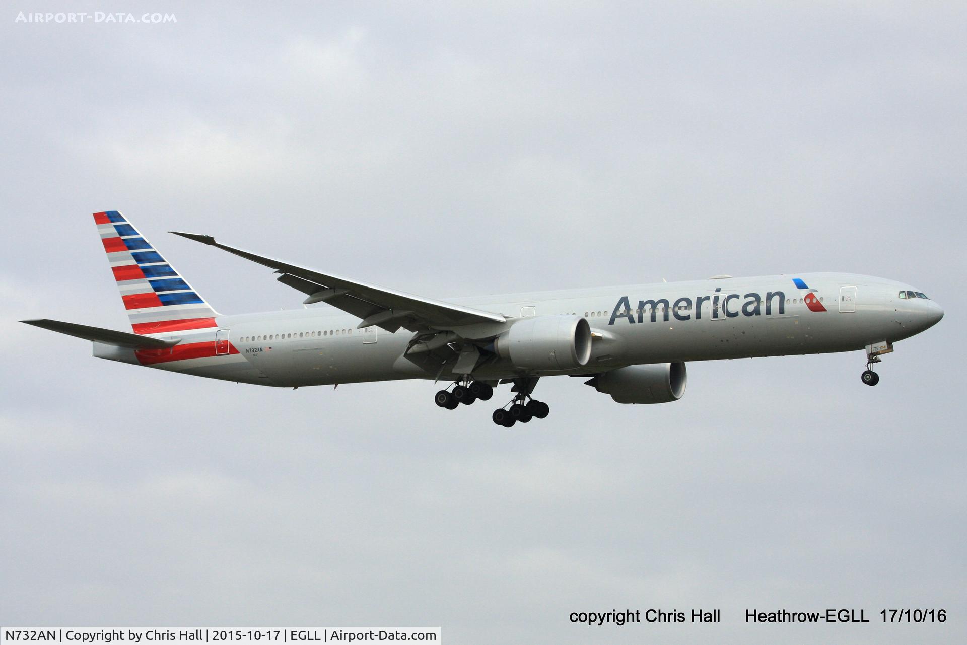 N732AN, 2014 Boeing 777-323/ER C/N 31549, American Airlines