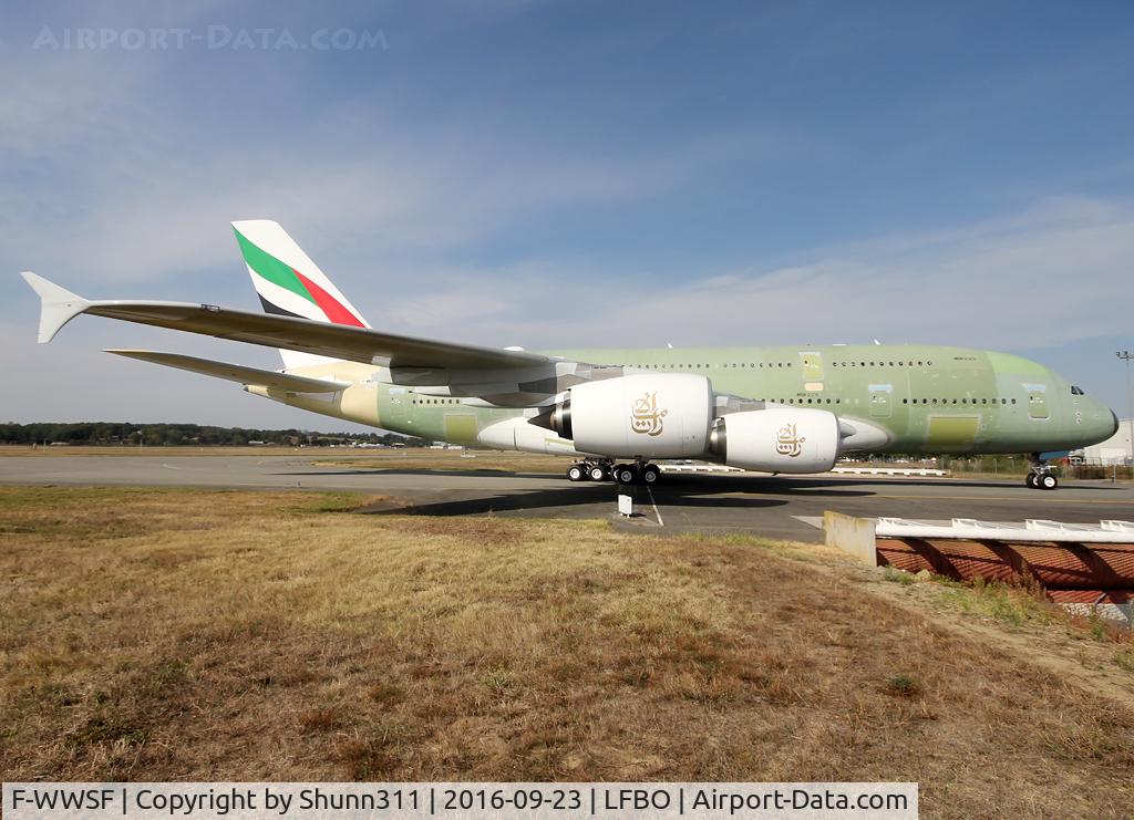 F-WWSF, 2016 Airbus A380-842 C/N 229, C/n 0229 - For Emirates